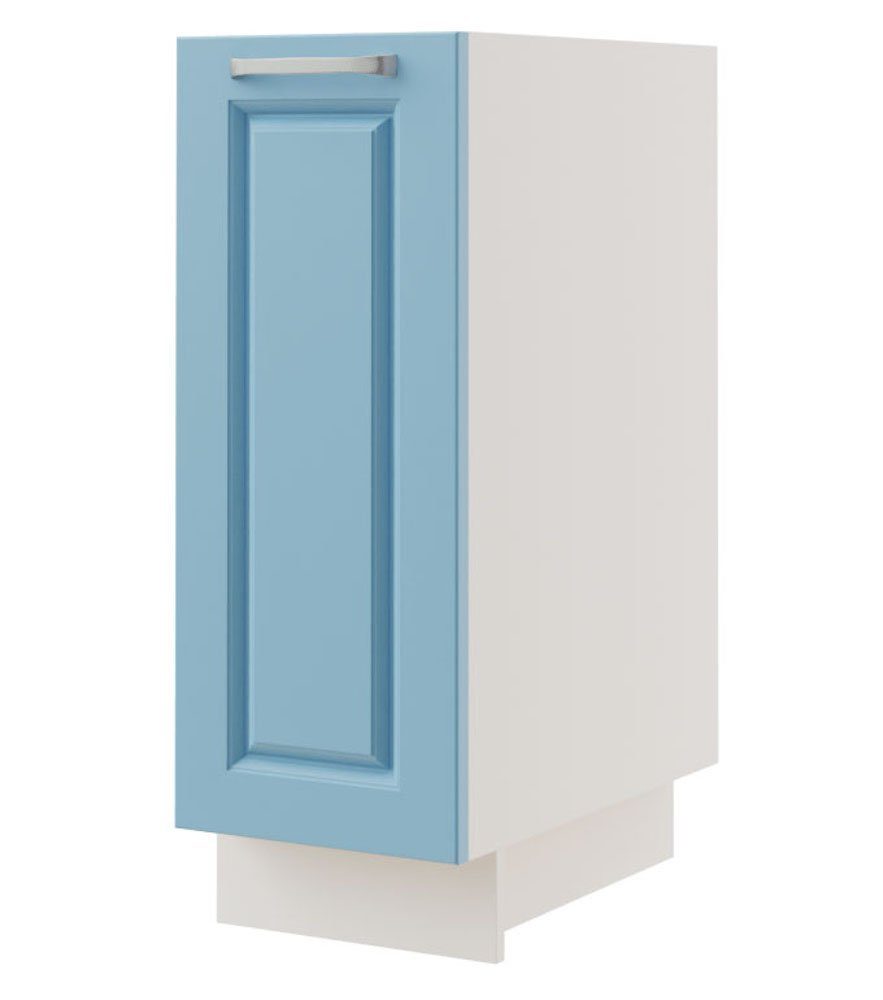 Feldmann-Wohnen Unterschrank Pescara (Pescara, 1-St) 30cm Front- und Korpusfarbe wählbar 1-türig