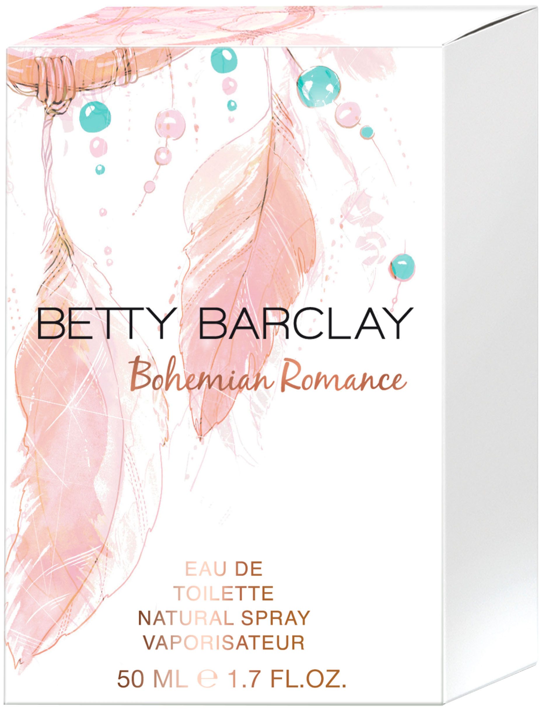 Betty Barclay Eau de Toilette Betty Barclay Bohemian Romance EDT NATURAL SPRAY 50 ML, 1-tlg., mit fruchtigen Noten