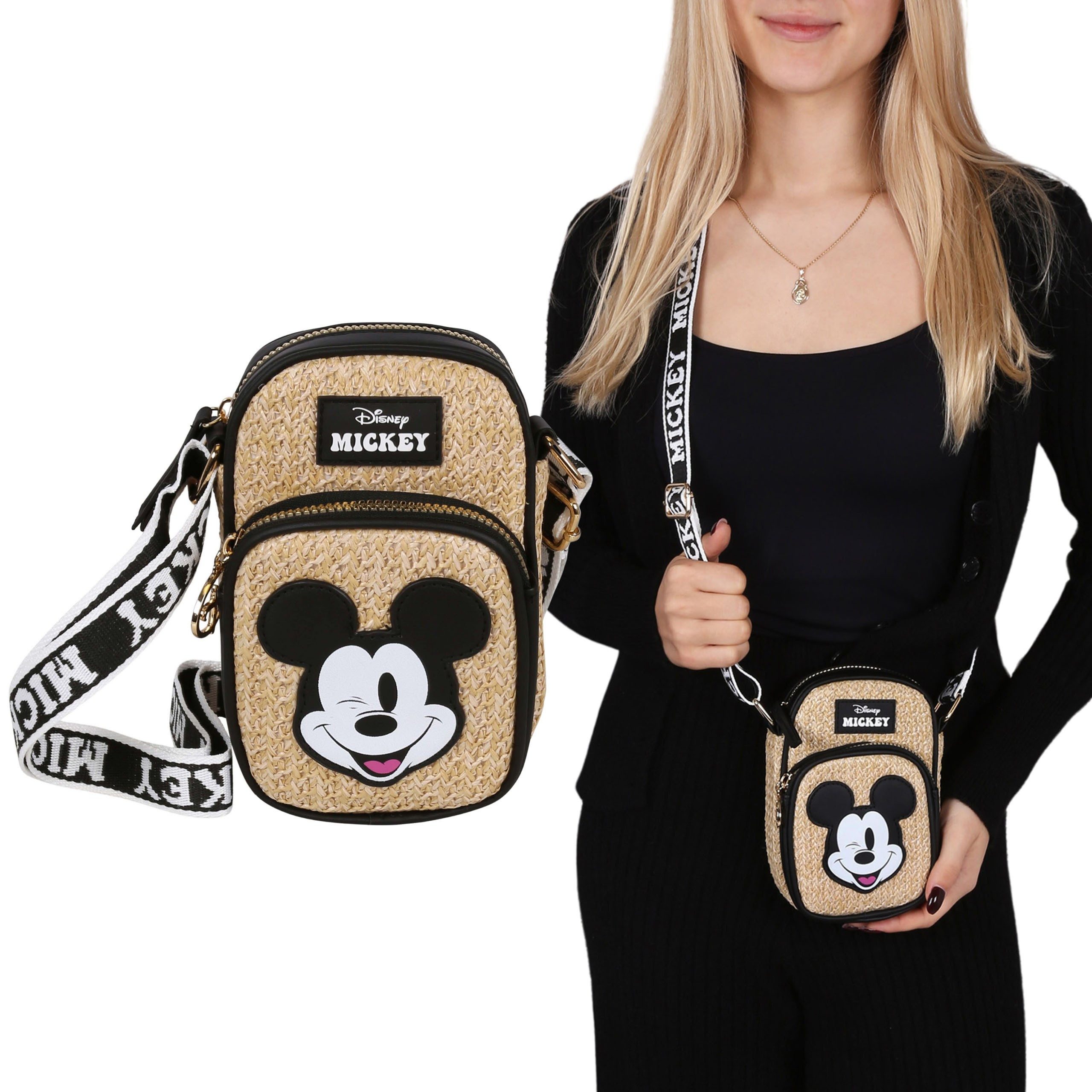 Sarcia.eu Handtasche Mickey Mouse Disney Mini Bag Mini Umhängetasche 18x7x1 günstig online kaufen