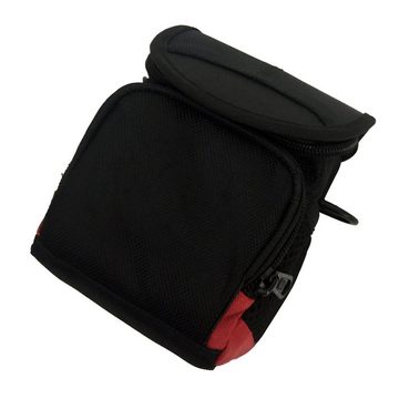 K-S-Trade Kameratasche für Nikon Coolpix S3000, Kameratasche Fototasche Umhängetasche Schutz Hülle mit Zusatzfach