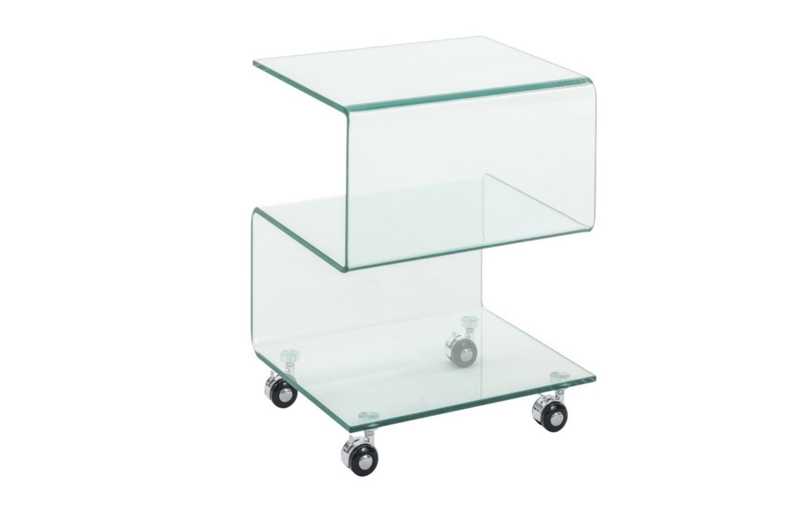 Concept GmbH Beistelltisch in Klarglas, Glas günstig online kaufen