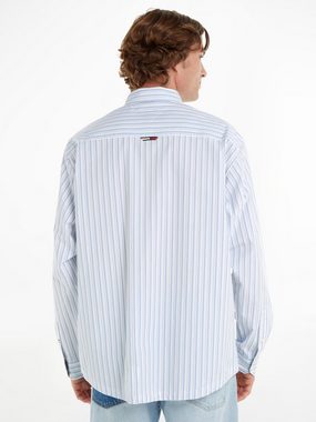 Tommy Jeans Langarmhemd TJM RLX STRIPE POPLIN SHIRT