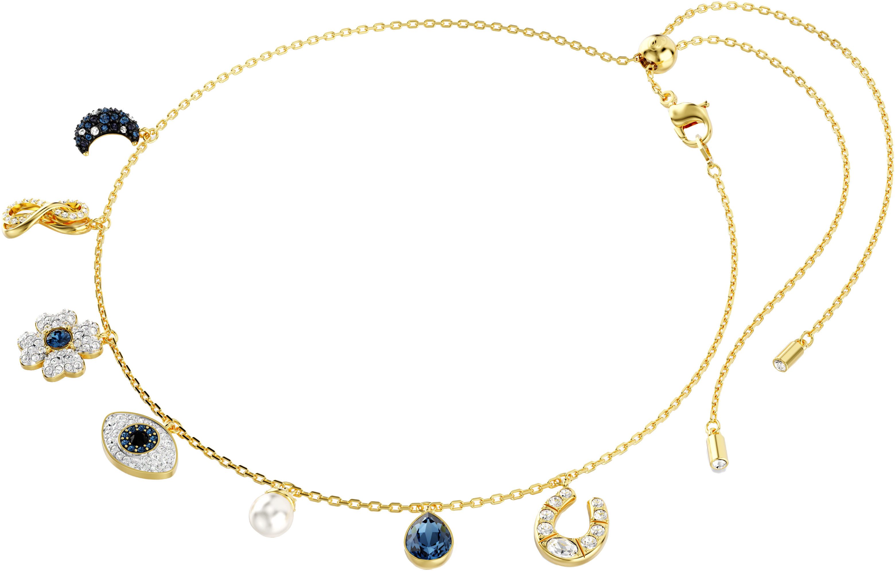 Swarovski Collier Symbolica Mond Unendlich Glücksklee günstig online kaufen