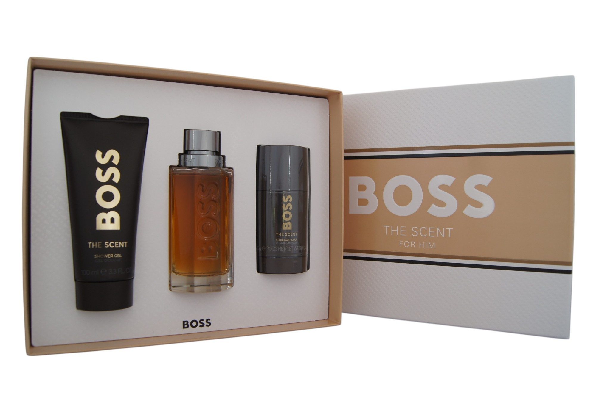 BOSS Duft-Set Hugo Boss The Scent For Him Туалетна вода 100ml + Deo Stick 75ml, 1-tlg., für Männer