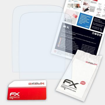 atFoliX Schutzfolie Displayschutz für FreeStyle Libre 2, (2 Folien), Ultraklar und hartbeschichtet