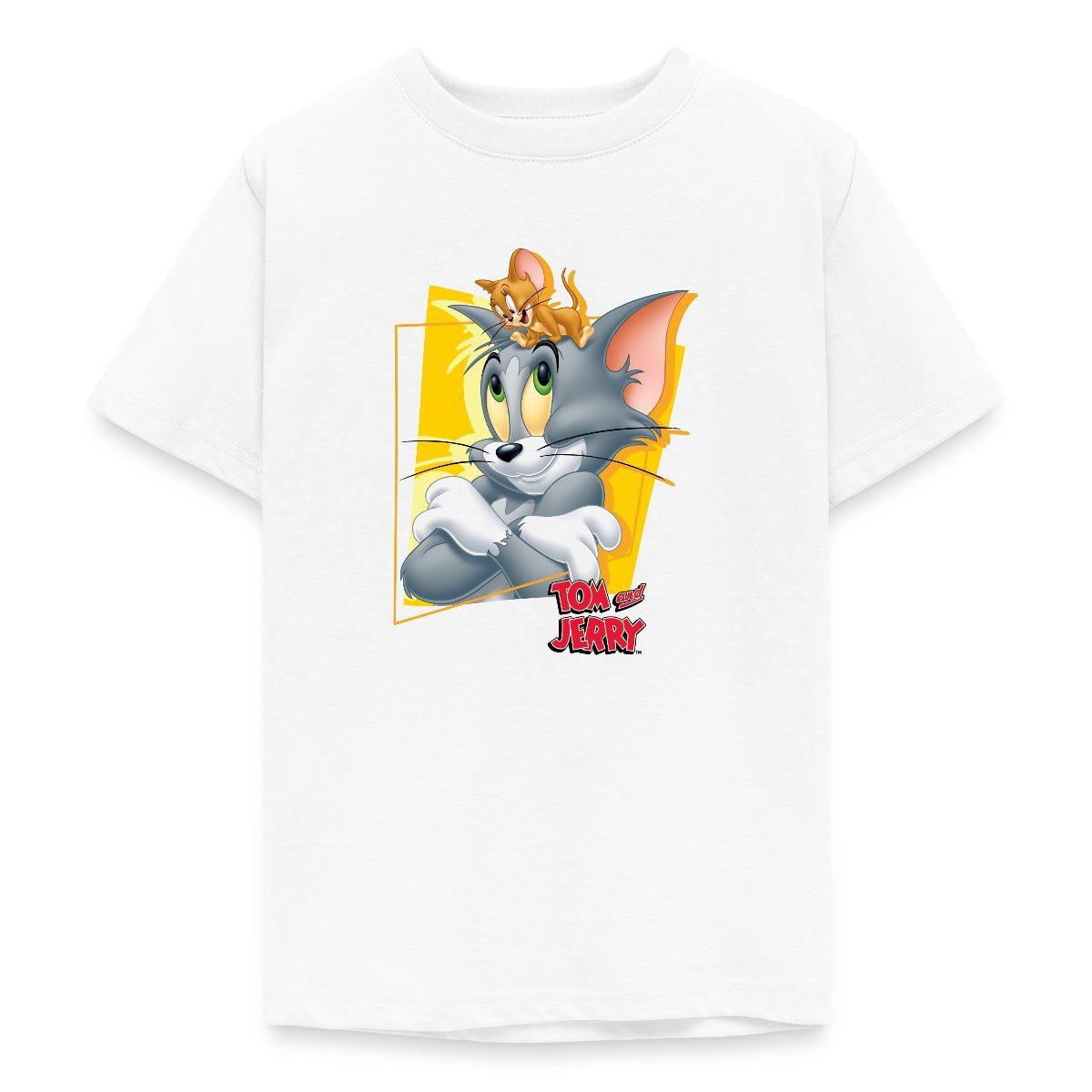 T-Shirt Tom Und Jerry Portrait Teenager T-Shirt