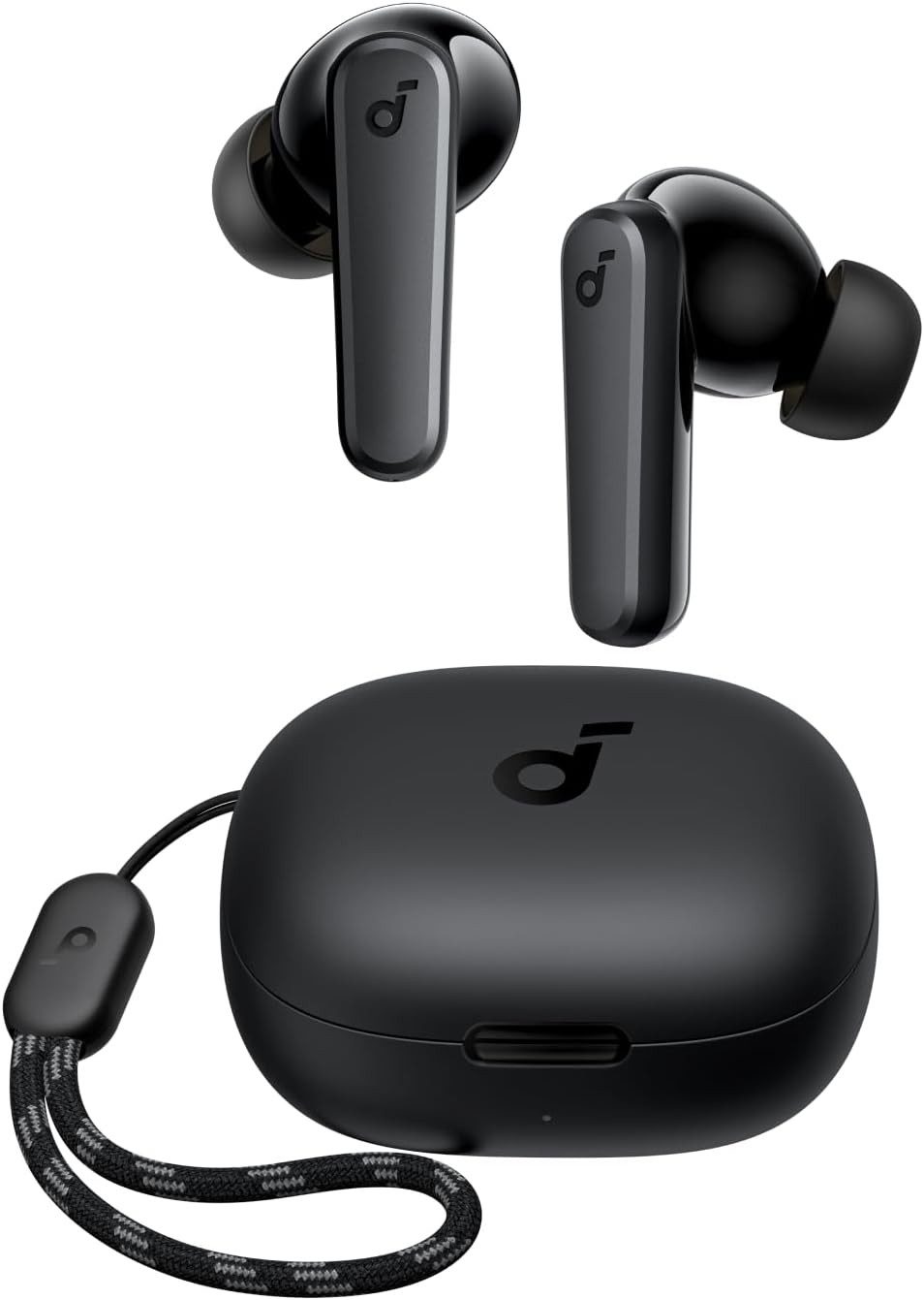 SoundCore by Anker P20i Kabellose in-Ear Anpassbarer EQ, 30 Std. Spielzeit Bluetooth-Kopfhörer (Bluetooth 5.3 IPX5 wasserfest, 2 Mikros mit KI, einzeln verwendbar)
