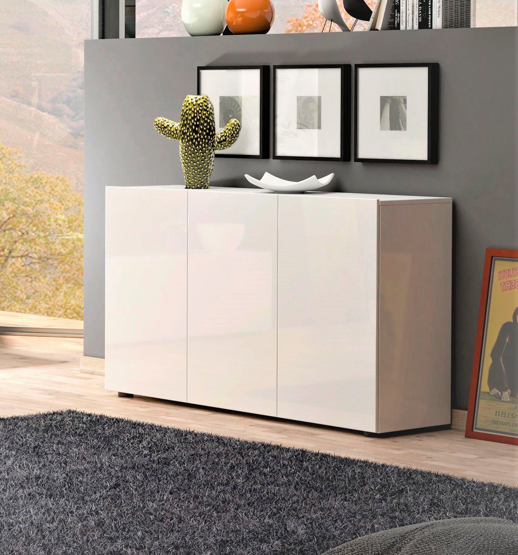 INOSIGN Sideboard Mister, Kommode, komplett Hochglanz günstig online kaufen