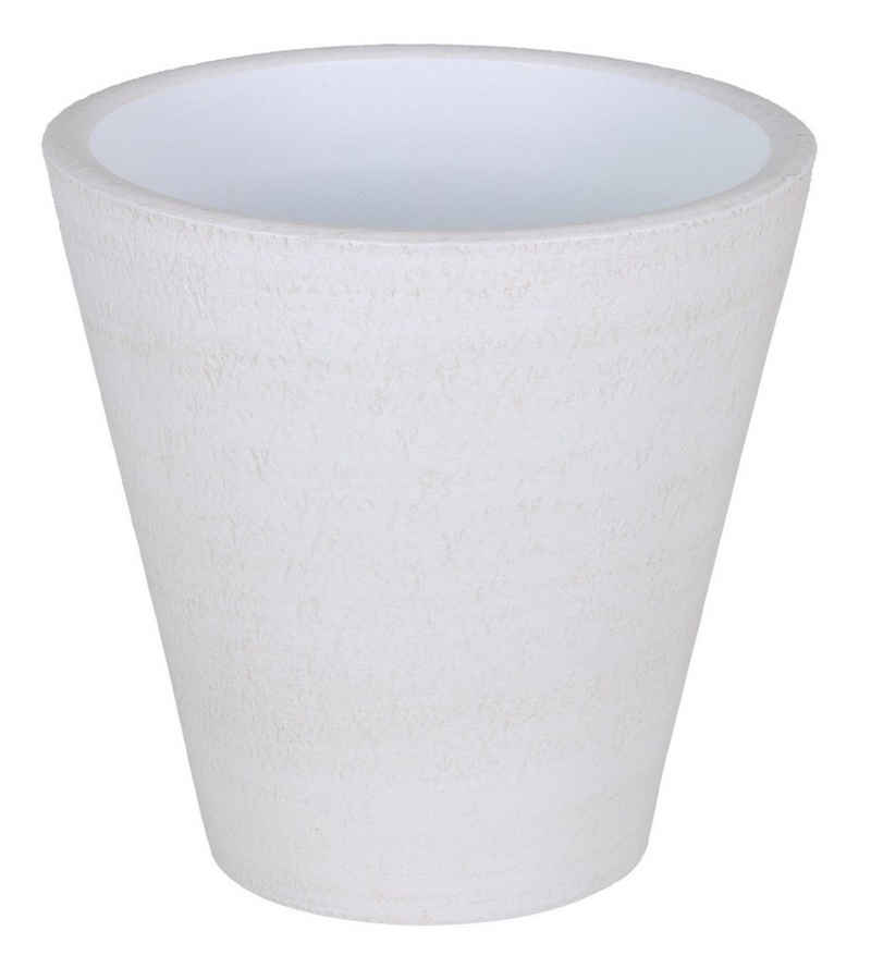 tegawo Übertopf Keramik-Vase Lava-Conica, konisch mit Strukturoptik, handgemacht