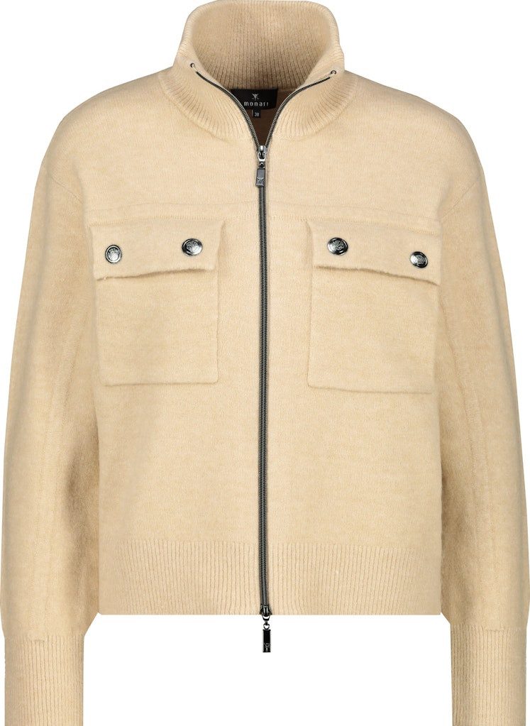 Strickfleecejacke Strickjacke