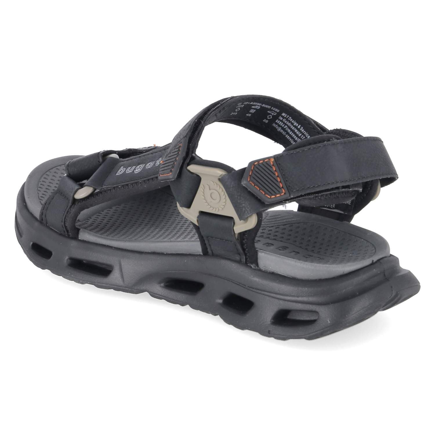 bugatti Bugatti 321AX0805000-1000 Herren Synthetik black Sandalette