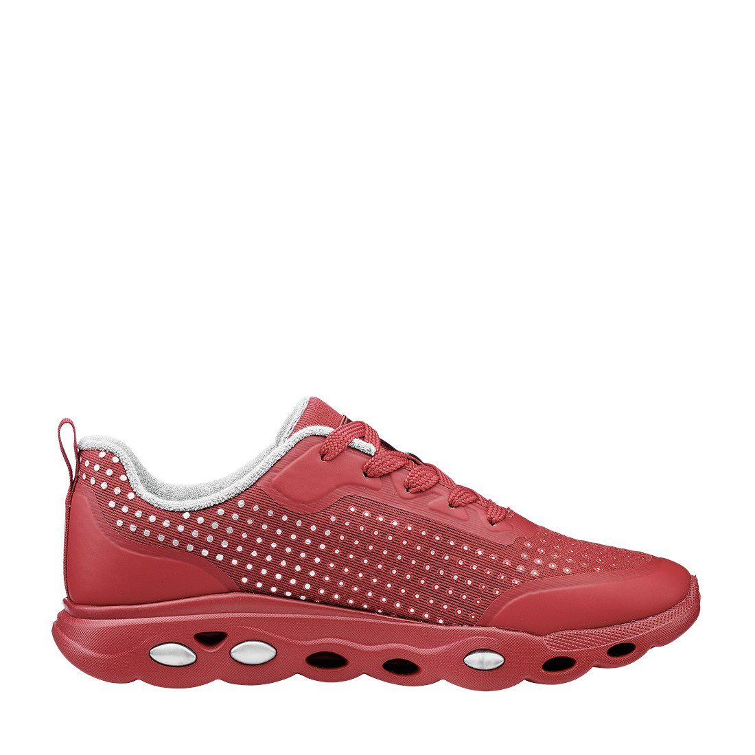 Ara Ara Materialmix Racer Sneaker Sneaker Schuhe, 043624 rot - Damen
