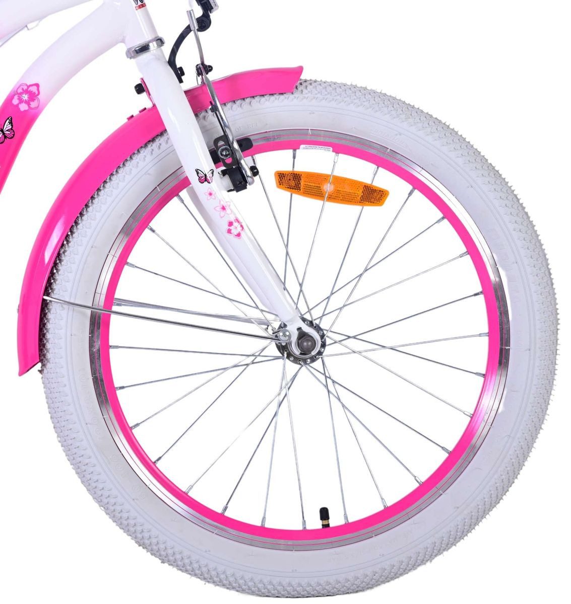 T&Y Trade Kinderfahrrad 20 ZOLL Kinder Mädchen Fahrrad Kinderfahrrad Rad LOVELY Rosa 22120, 1 Gang, Rücktrittbremse, Korb, Seitenständer, Gepäckträger, Schutzbleche