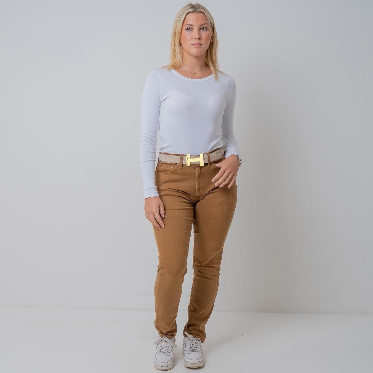 BELTINGER Ledergürtel Damen-Gürtel HELEN aus Veloursleder 3,0 cm - Velour-Ledergürtel für Da (1-St) – Bild 4 von 5