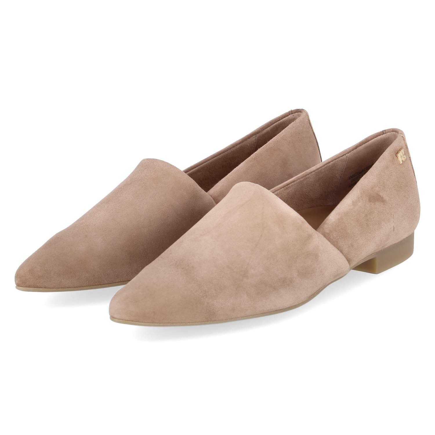 Paul Green Paul Green 1198-019 Damen Rauleder braun Slipper