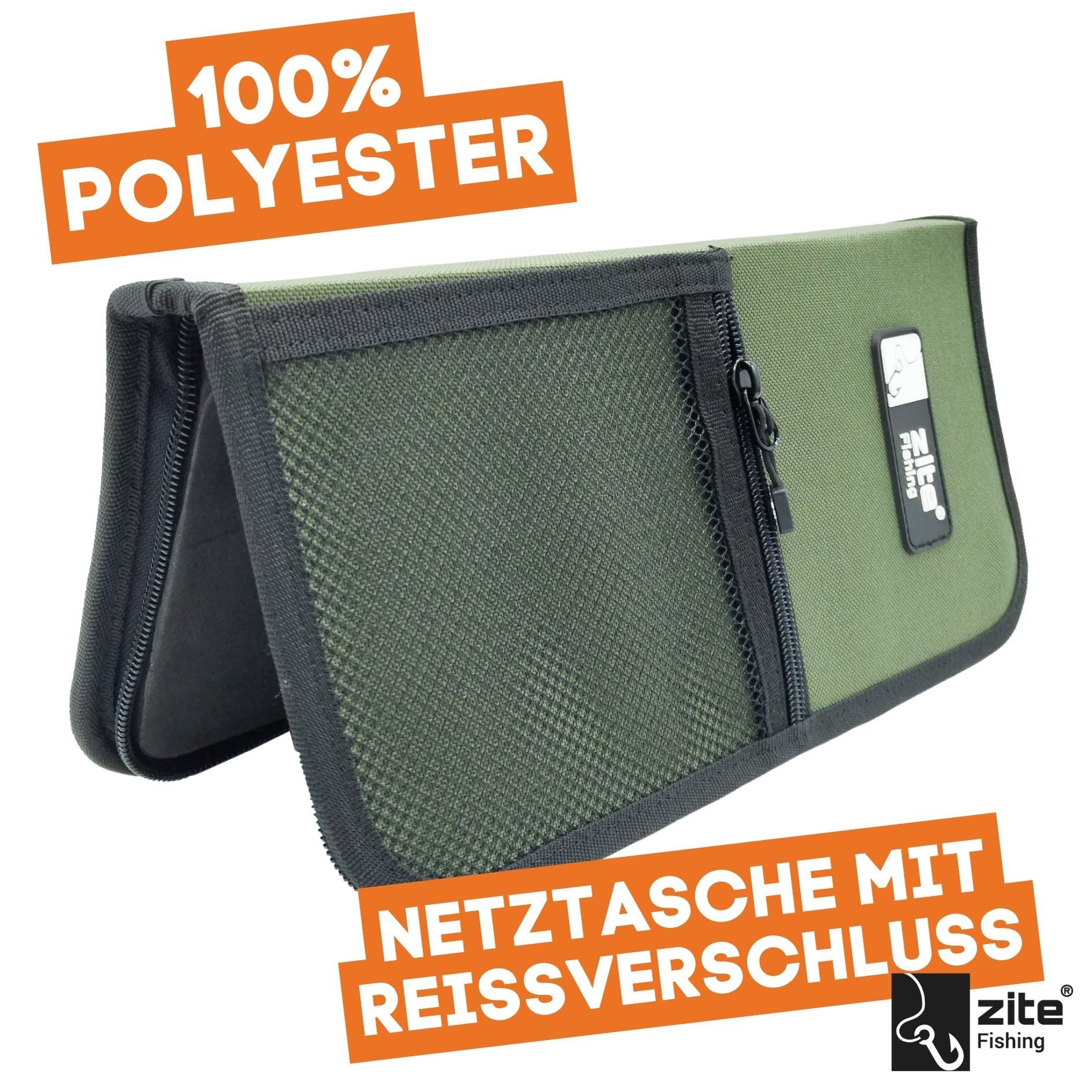 Zite Vorfachtasche 30 cm Rig Wallet & Case mit 20 Pins für effiziente Organisation
