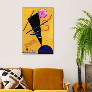 Posterlounge Leinwandbild Wassily Kandinsky, Berührung, Malerei