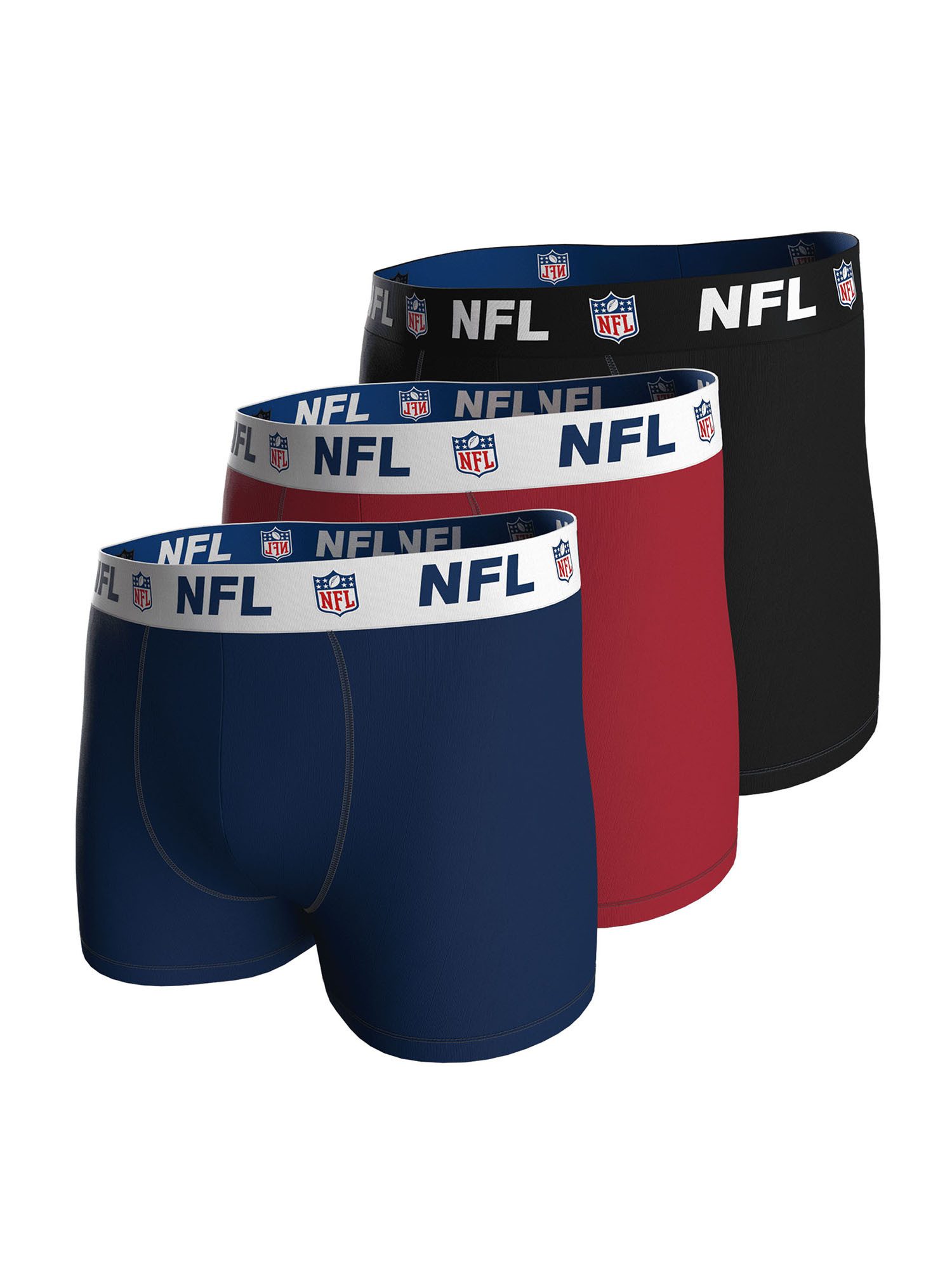 HUDDLE Boxer NFL Shield (3-St) Boxershorts, Herren Unterhose günstig online kaufen