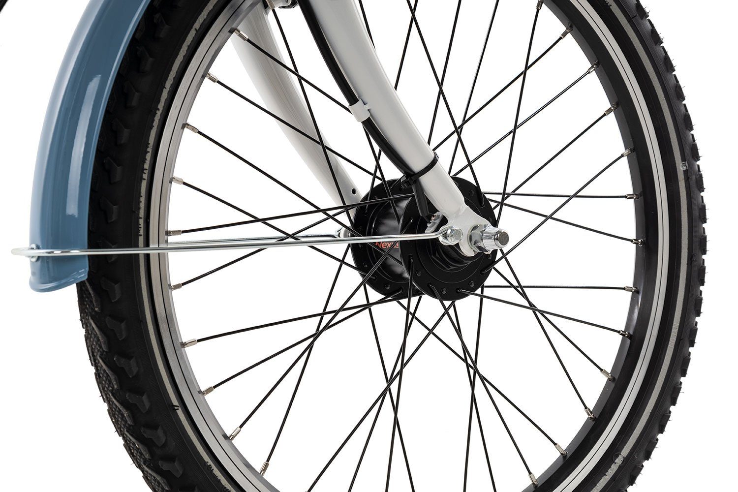 Maxim Kinderfahrrad Sevilla Alu 7 20 Wave, 7 Gang Shimano Nexus 7 Rücktritt Schaltwerk, Nabenschaltung Rücktritt, Kinderfahrrad 20 Zoll weiß