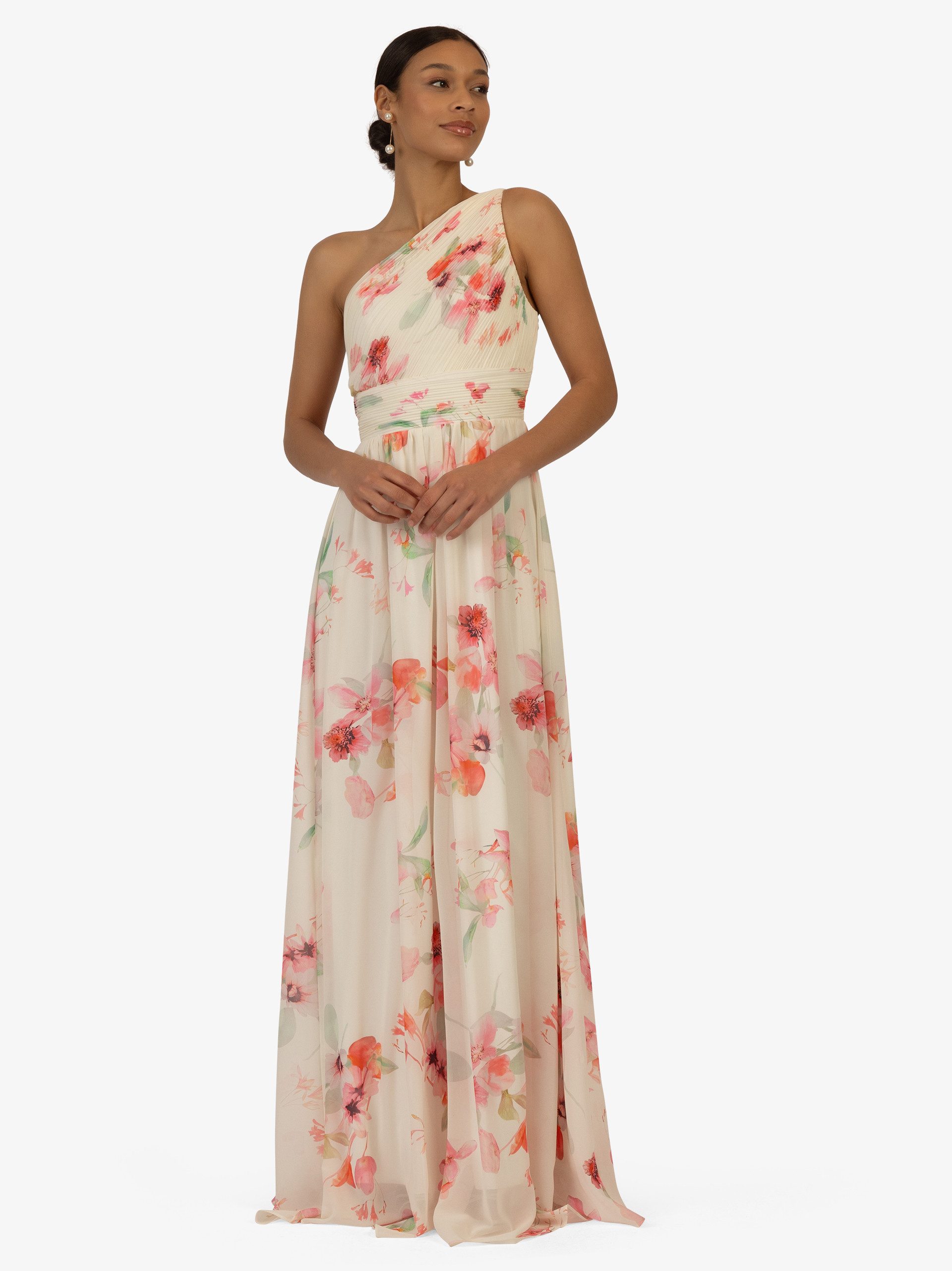 Kraimod Abendkleid allover mit großen Blüten günstig online kaufen