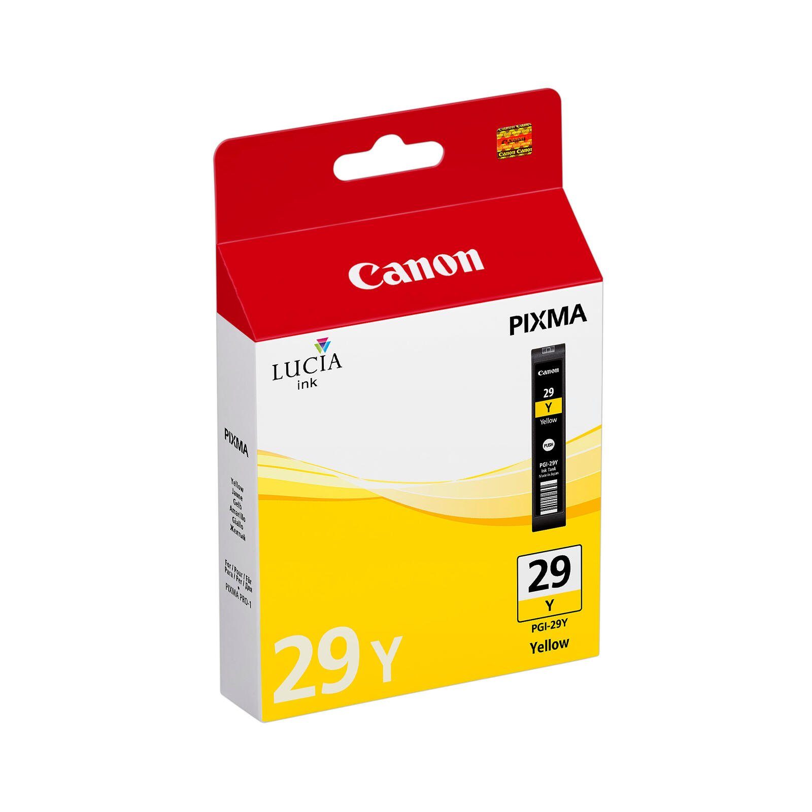 Canon Canon PGI-29Y Druckerpatrone gelb Tintenpatrone