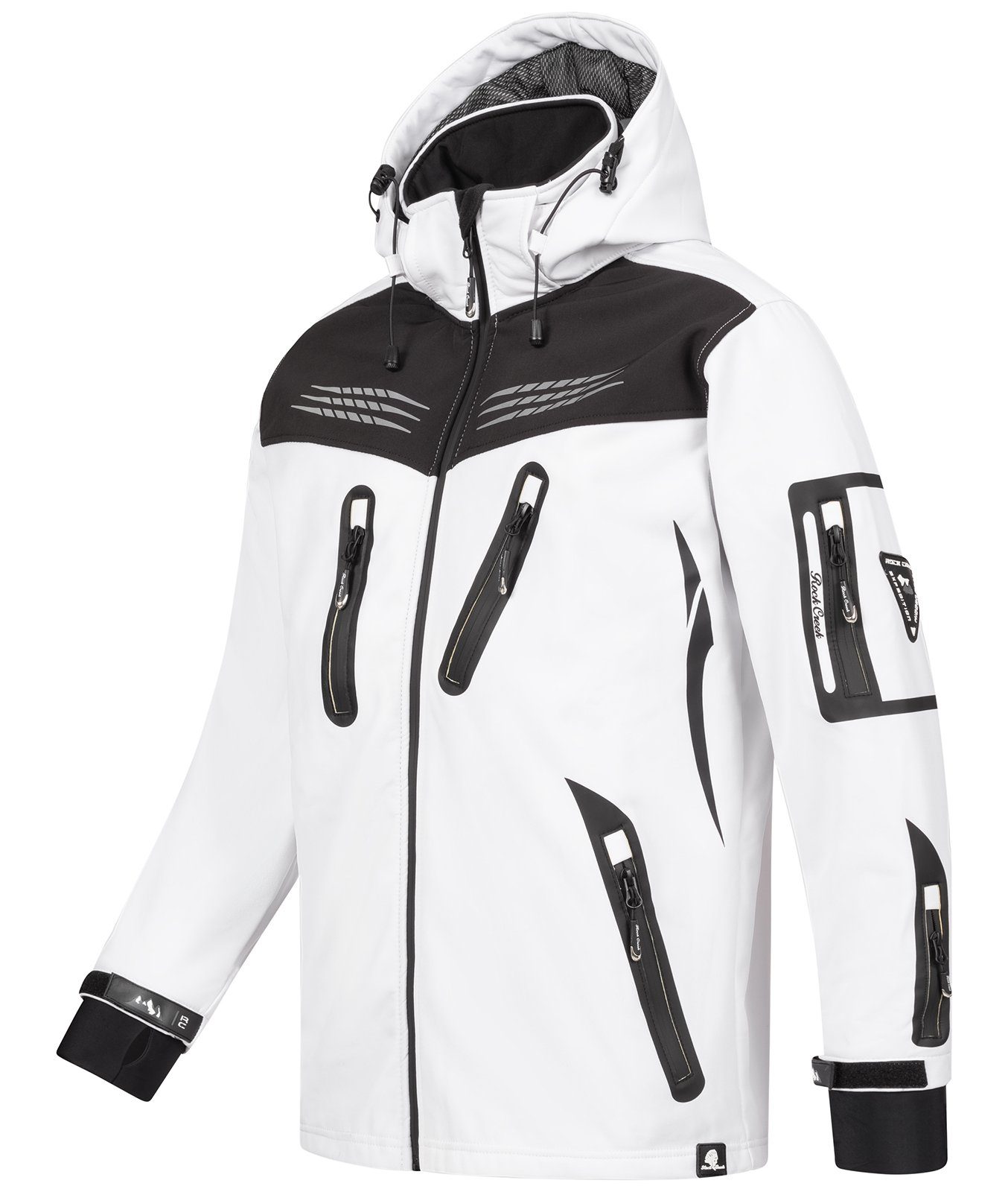 Rock Creek Softshelljacke Herren Softshelljacke Wanderjacke H-159