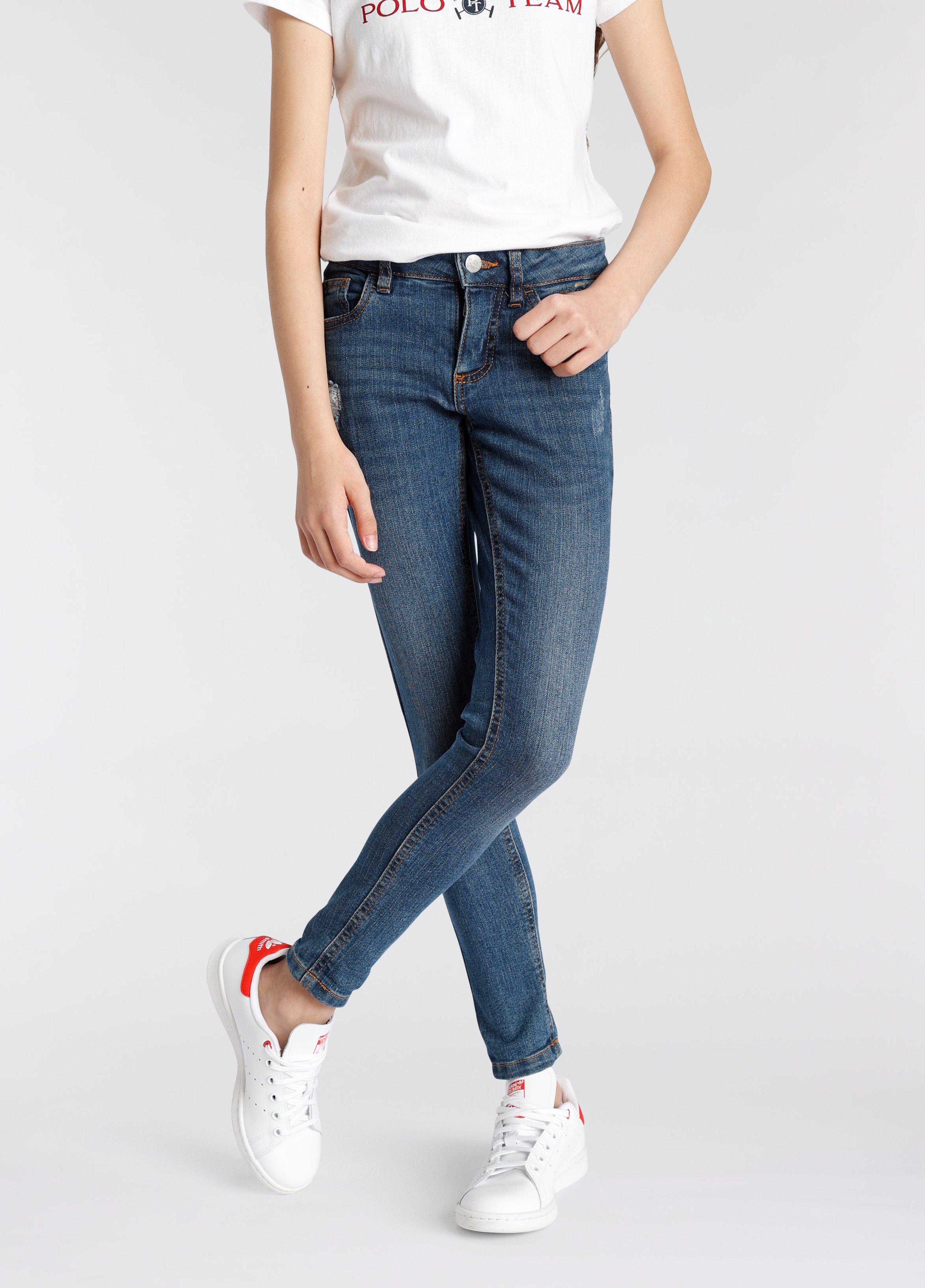 TOM TAILOR Polo Team Stretch-Jeans super skinny Form online kaufen | OTTO