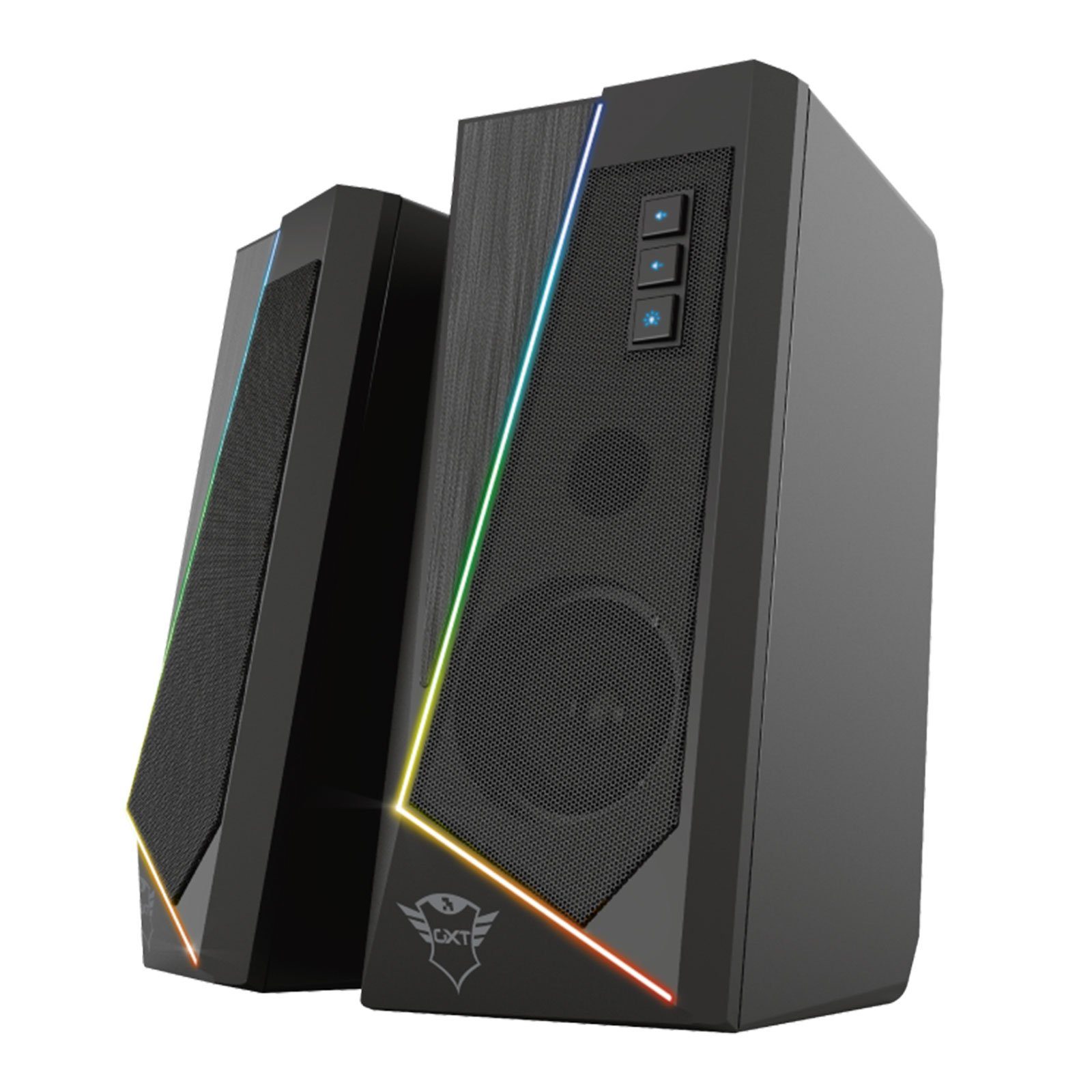Trust GXT 609 Zoxa RGB Illuminated Lautsprecher Set PC-Lautsprecher