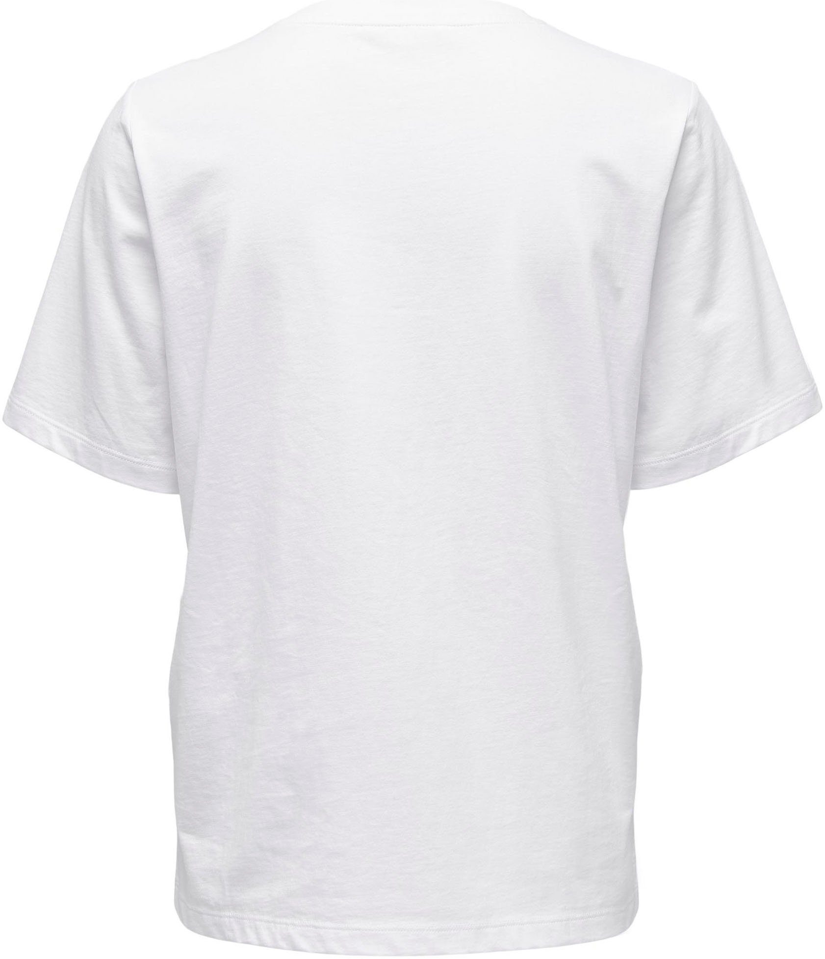 ONLY Kurzarmshirt ONLONLY S/S NOOS TEE White JRS