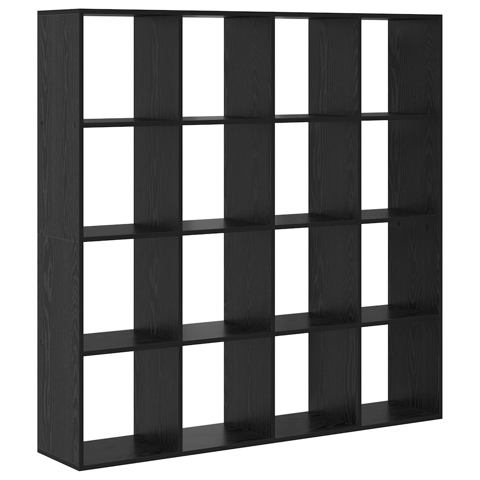 vidaXL Bücherregal Bücherregal 16 Ebenen 137,5 x 29 x 137,5 cm Holzwerkstoff, 1-tlg.