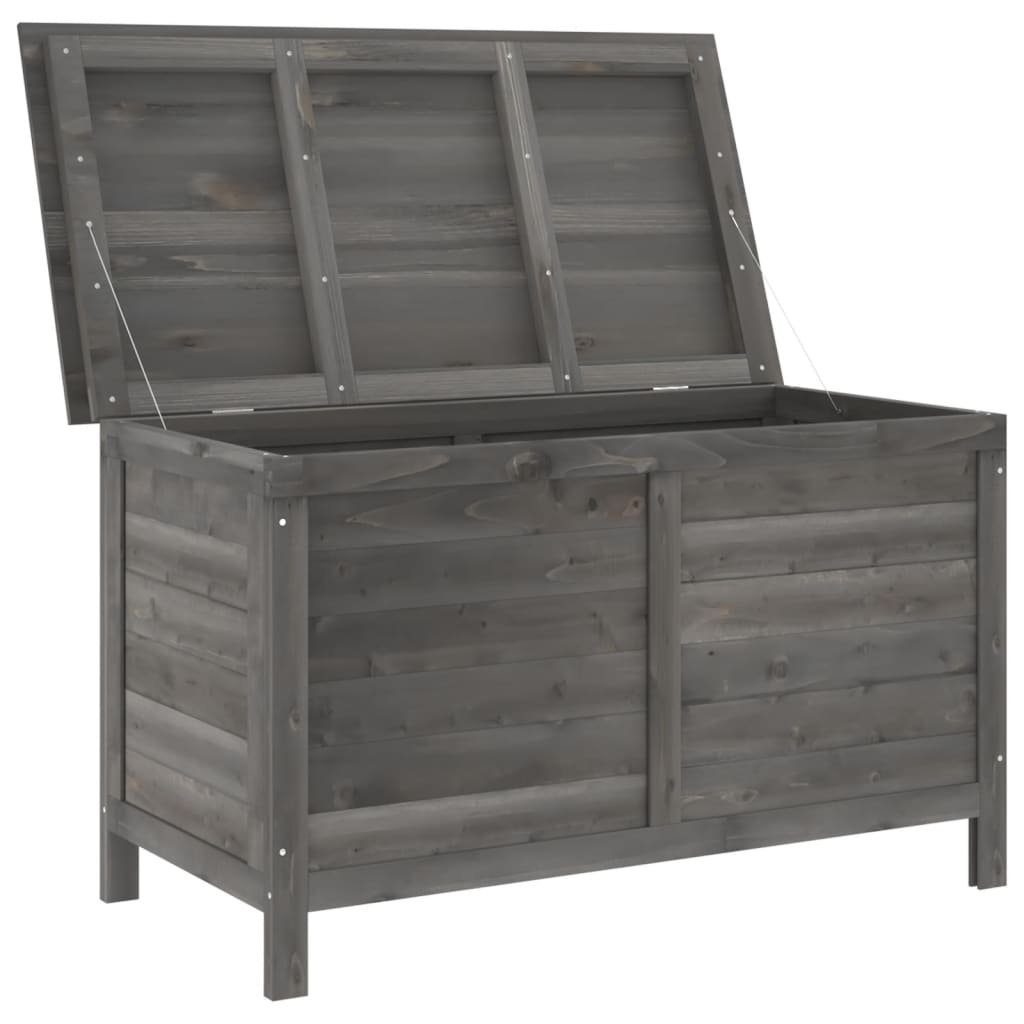 vidaXL Auflagenbox 99 x 495 x 585 cm Gartentruhe Kissenbox Kissentruhe Auflagenbox Holztr