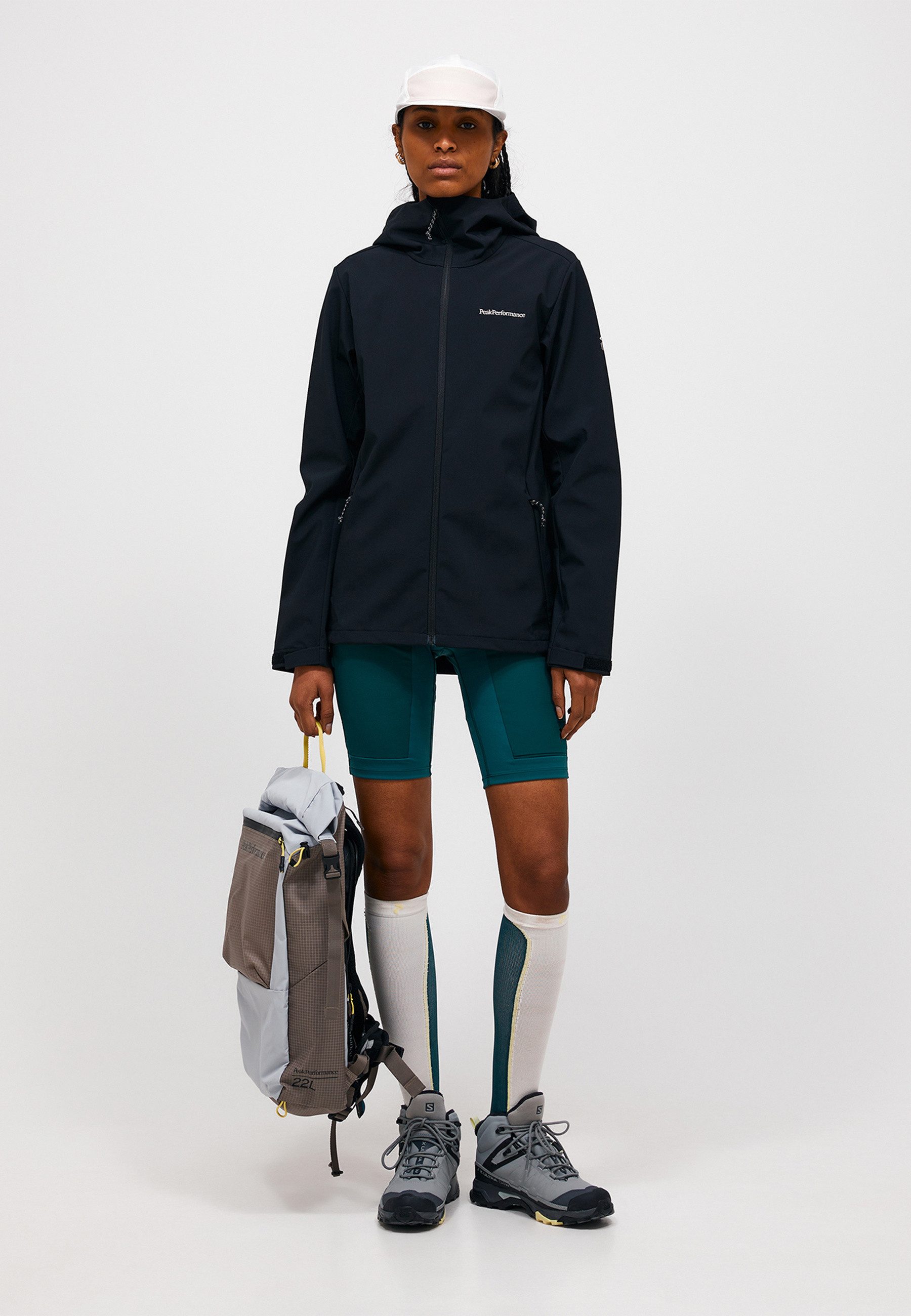 Peak Performance Softshelljacke W Explore Softshell Hood Jacket mit Kapuze
