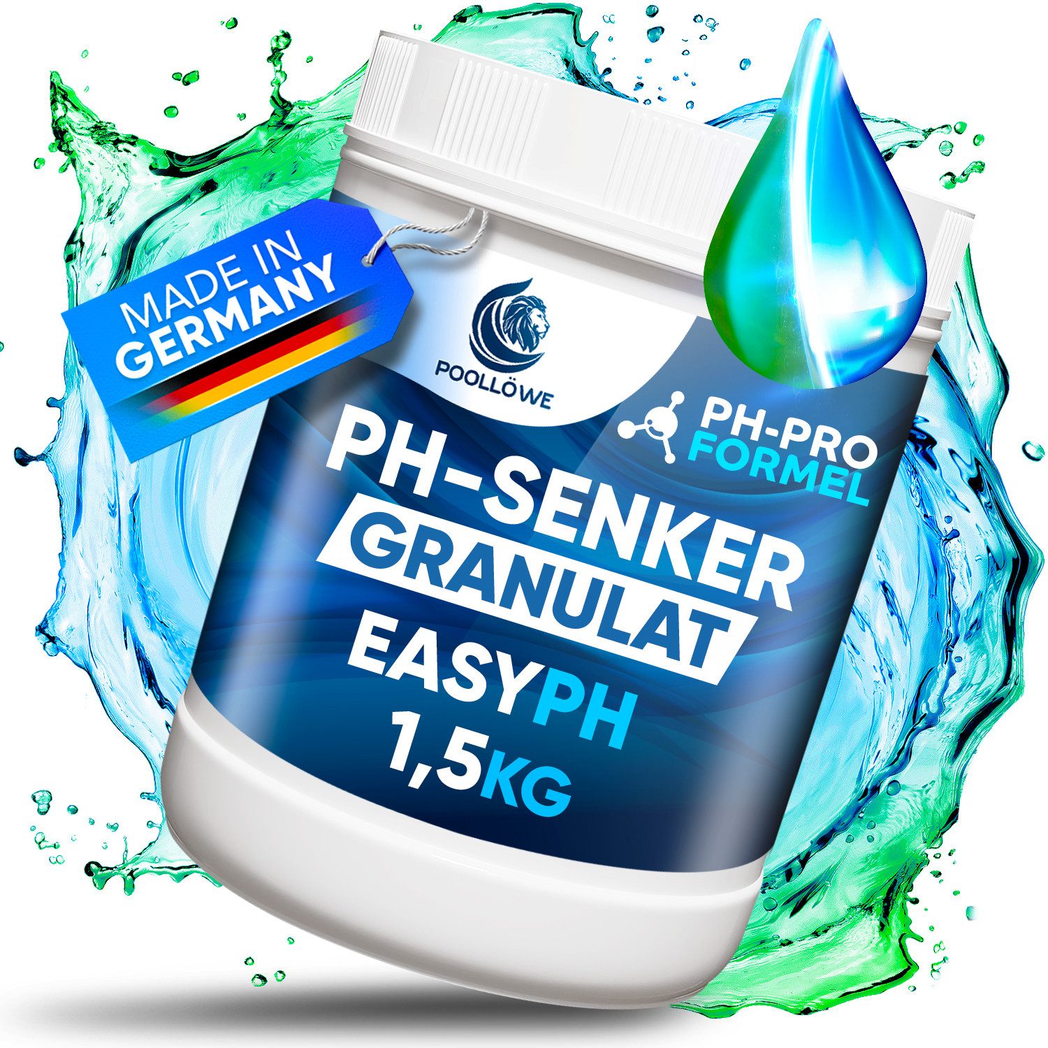 Poollöwe Poolpflege pH-Minus Granulat – pH günstig online kaufen