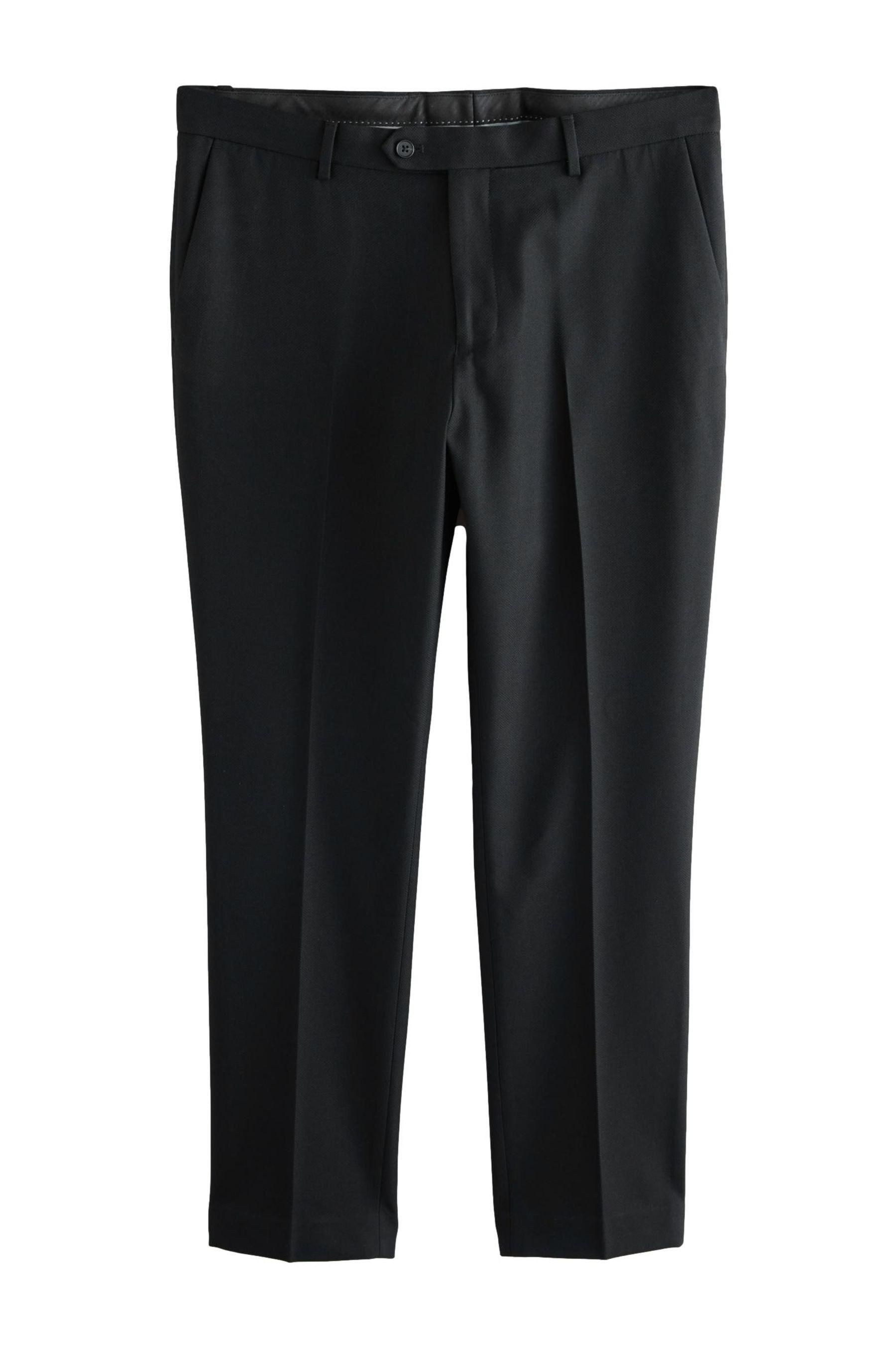 Anzughose Slim Fit Anzughose mit Struktur