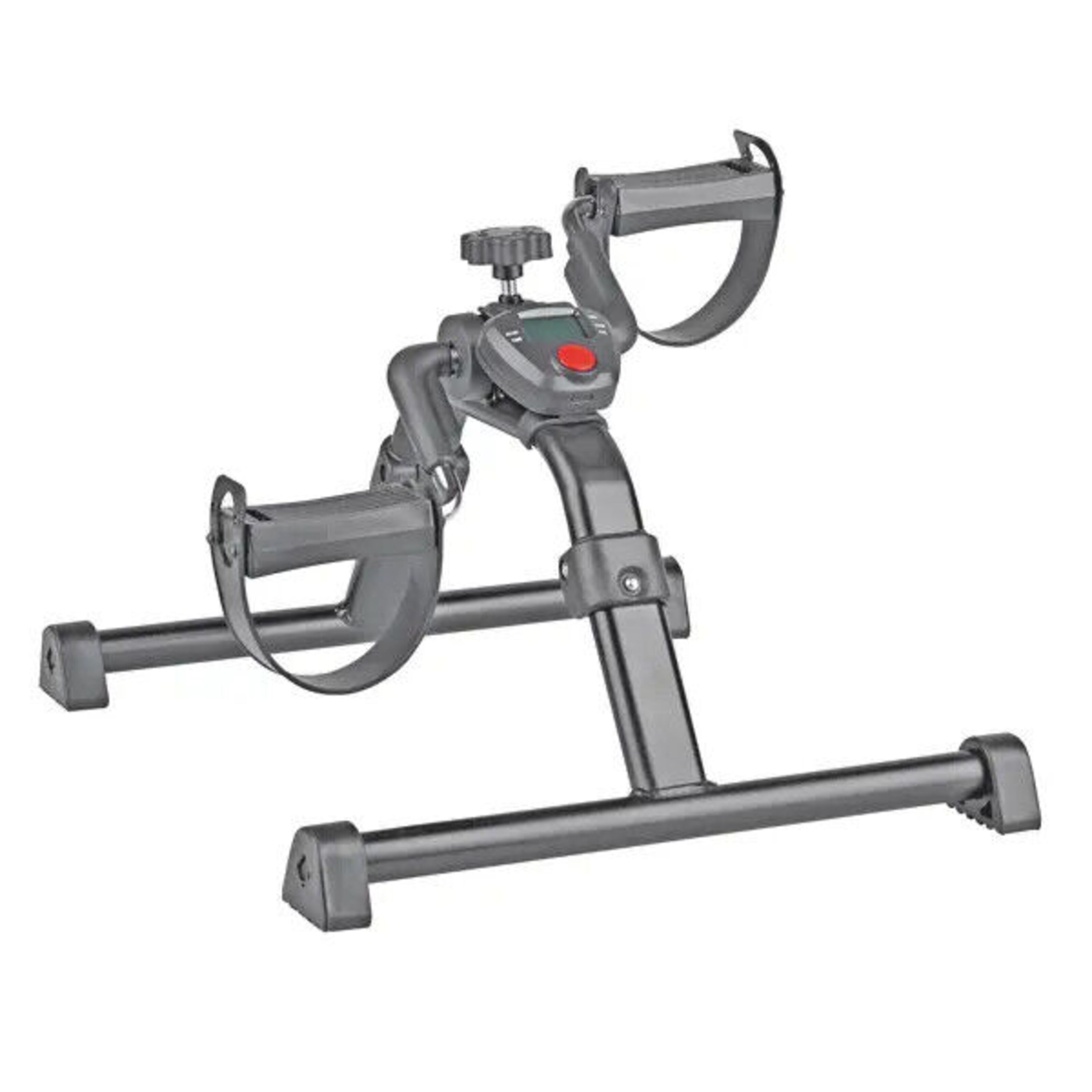 DocMed Heimtrainer Pedal Stepper Beintrainer mit elektronischem Pedometer (Mehr Ausdauer, 1-tlg., gesundheitsfördernd, Belastete Beine, Durchblutungsförderung), Effektives Training zu Hause, Muskelpumpe aktivieren