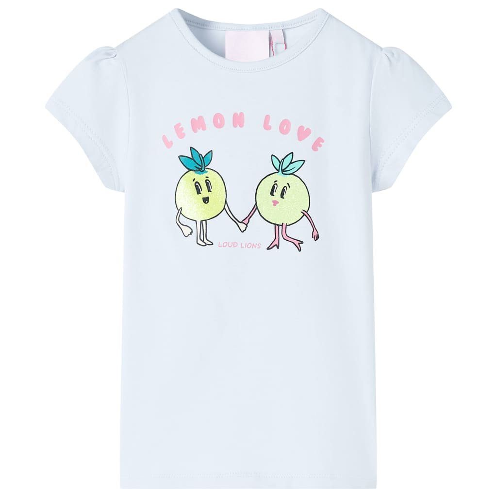 T-Shirt Kinder-T-Shirt Hellblau 140
