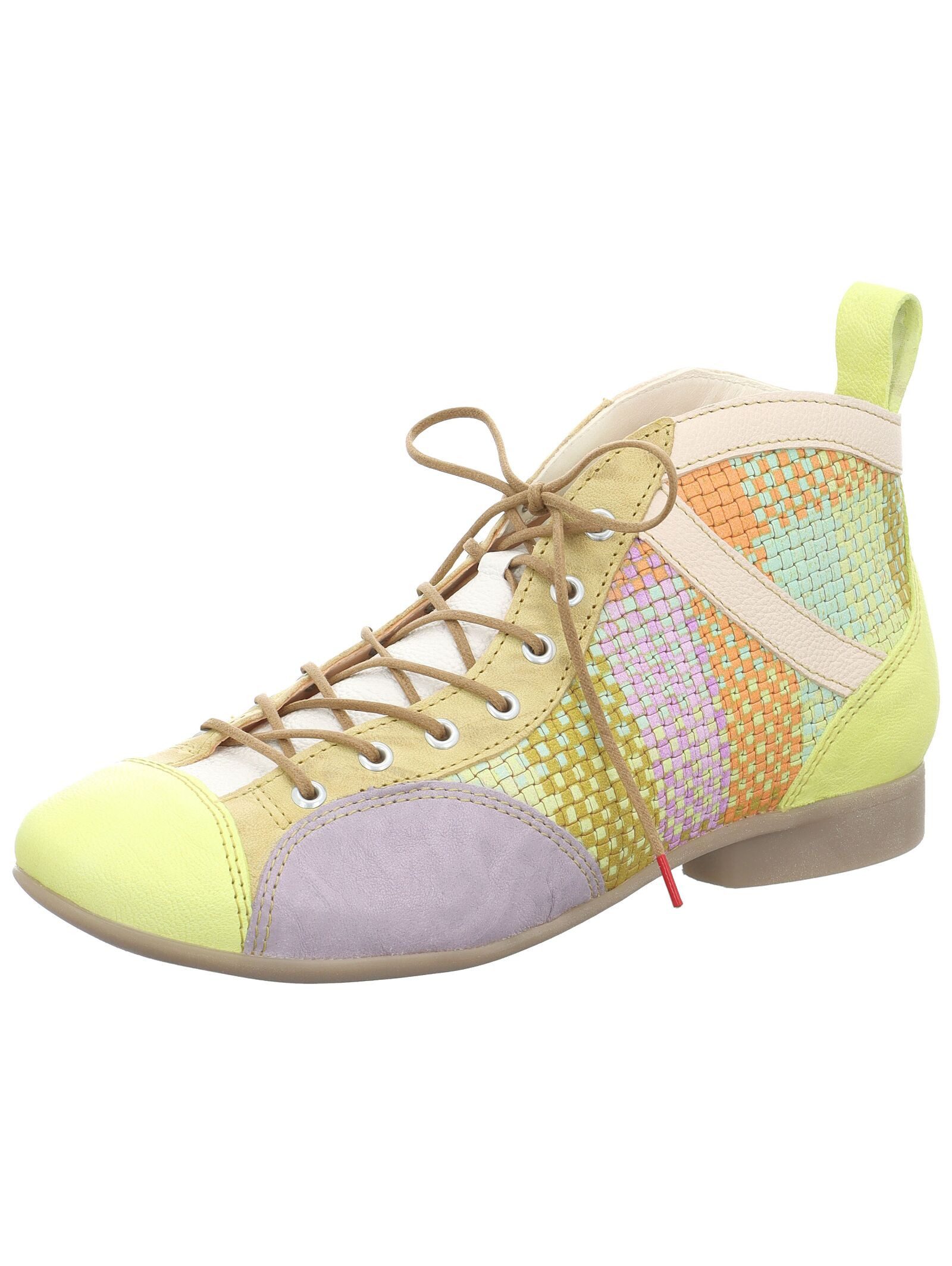 Think! Think! Stiefelette Leder Schnürstiefelette