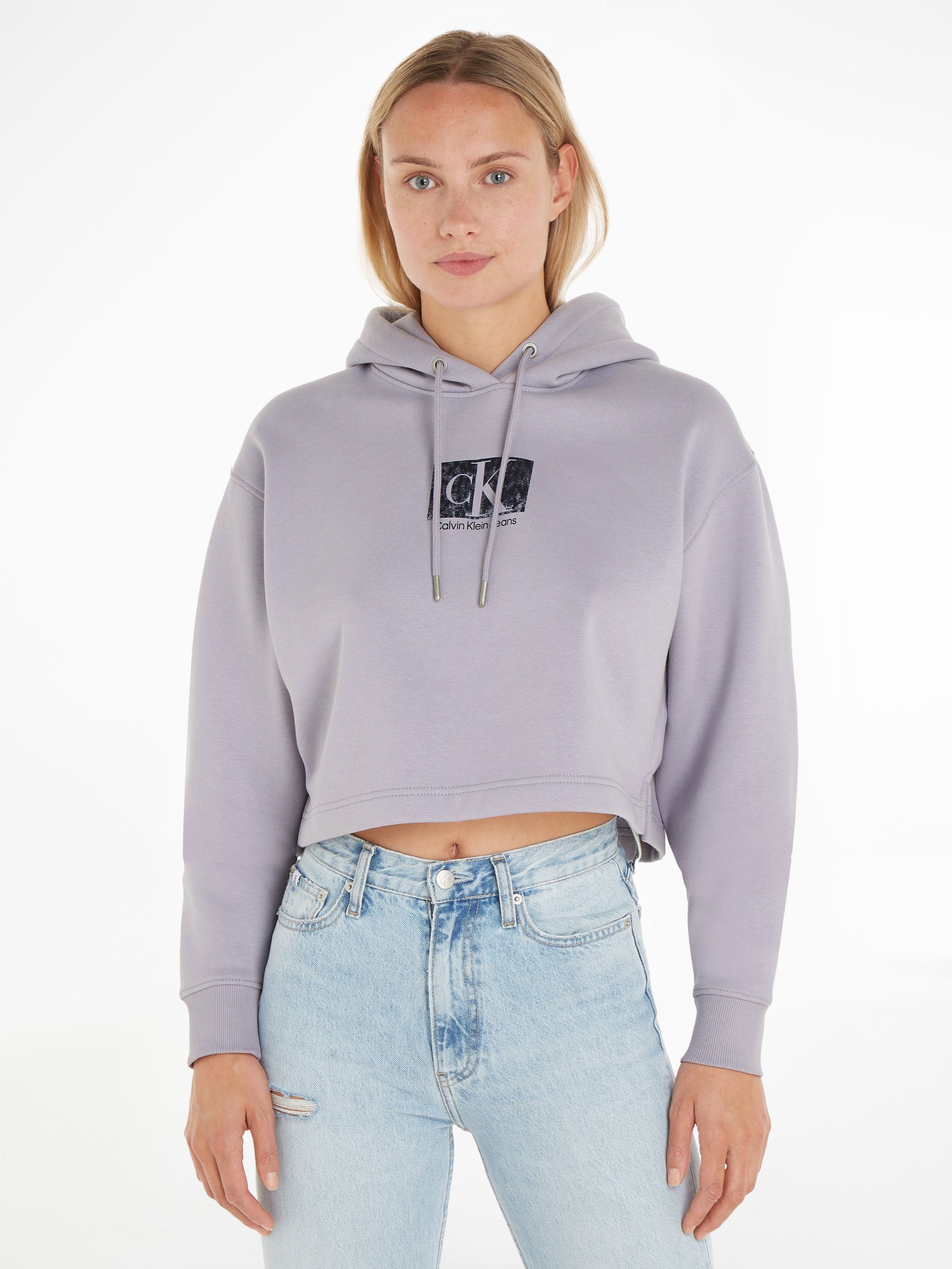 Calvin Klein Jeans Kapuzensweatshirt PRINTED BOX günstig online kaufen