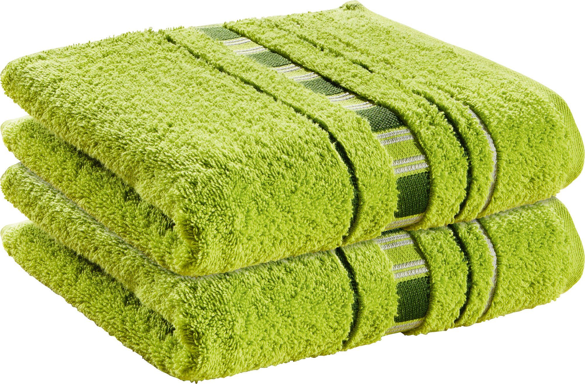 Erwin Müller Handtuch Handtuch "Achern" 2er-Pack, Frottier, Walk-Frottier U günstig online kaufen