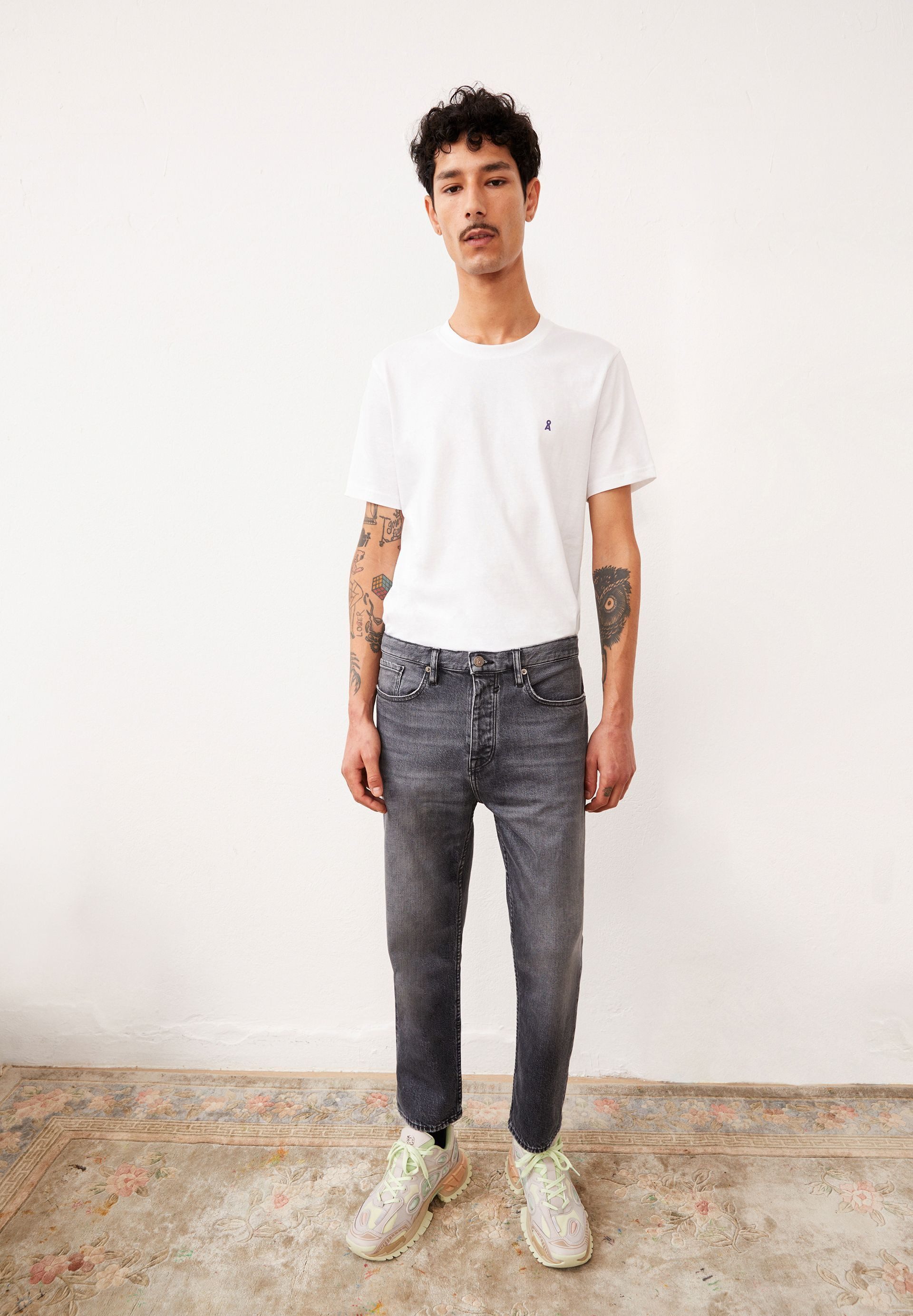 Armedangels Tapered-fit-Jeans AAUSTIN (Comfort-Stretch, Relaxed Fit) Mid waist
