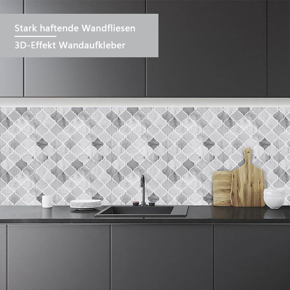 Coonoor Küchenrückwand Spritzschutz für Küche, 3D günstig online kaufen