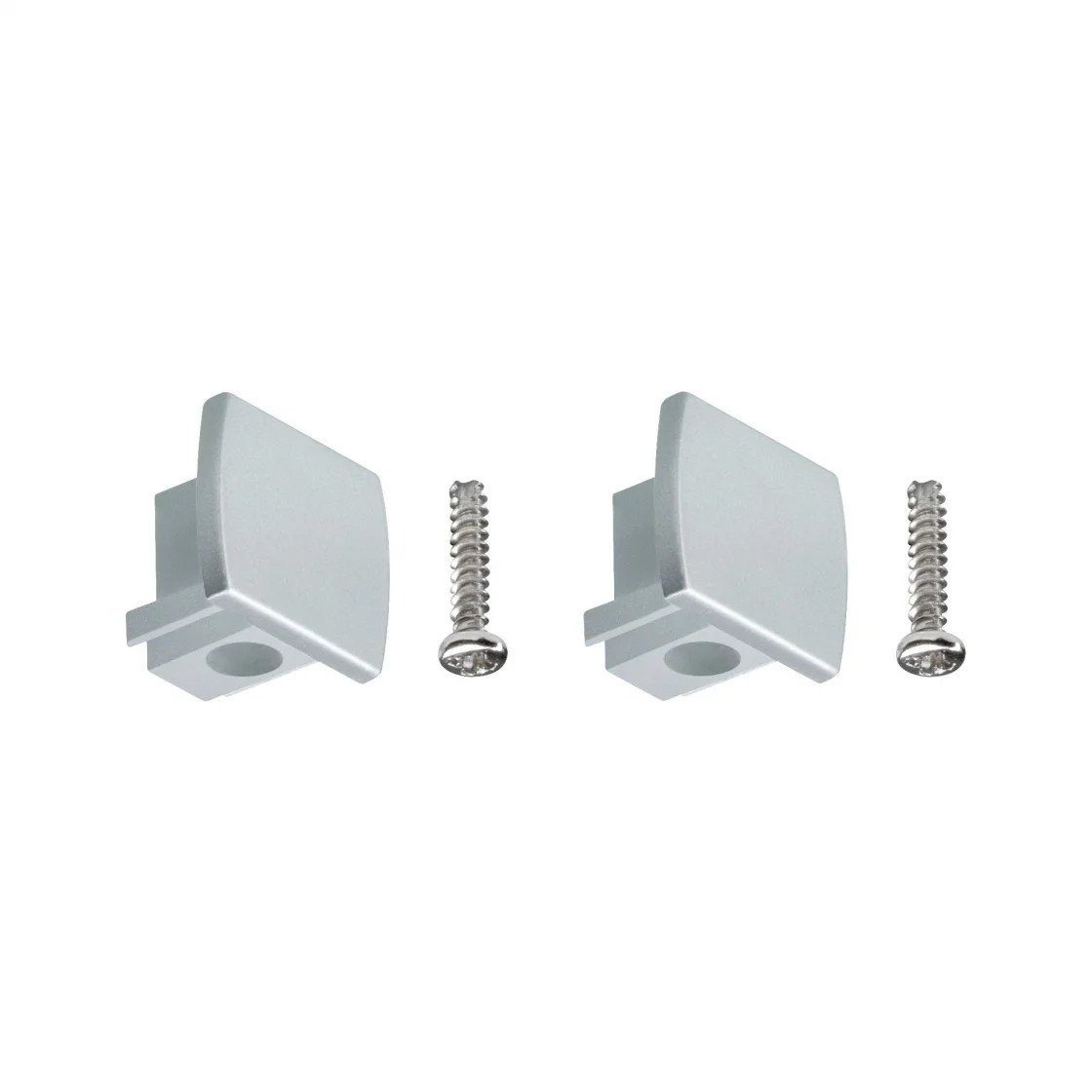 Paulmann Schienensystem-Sets Paulmann URail Universal Endkappen 2er Pack chrom