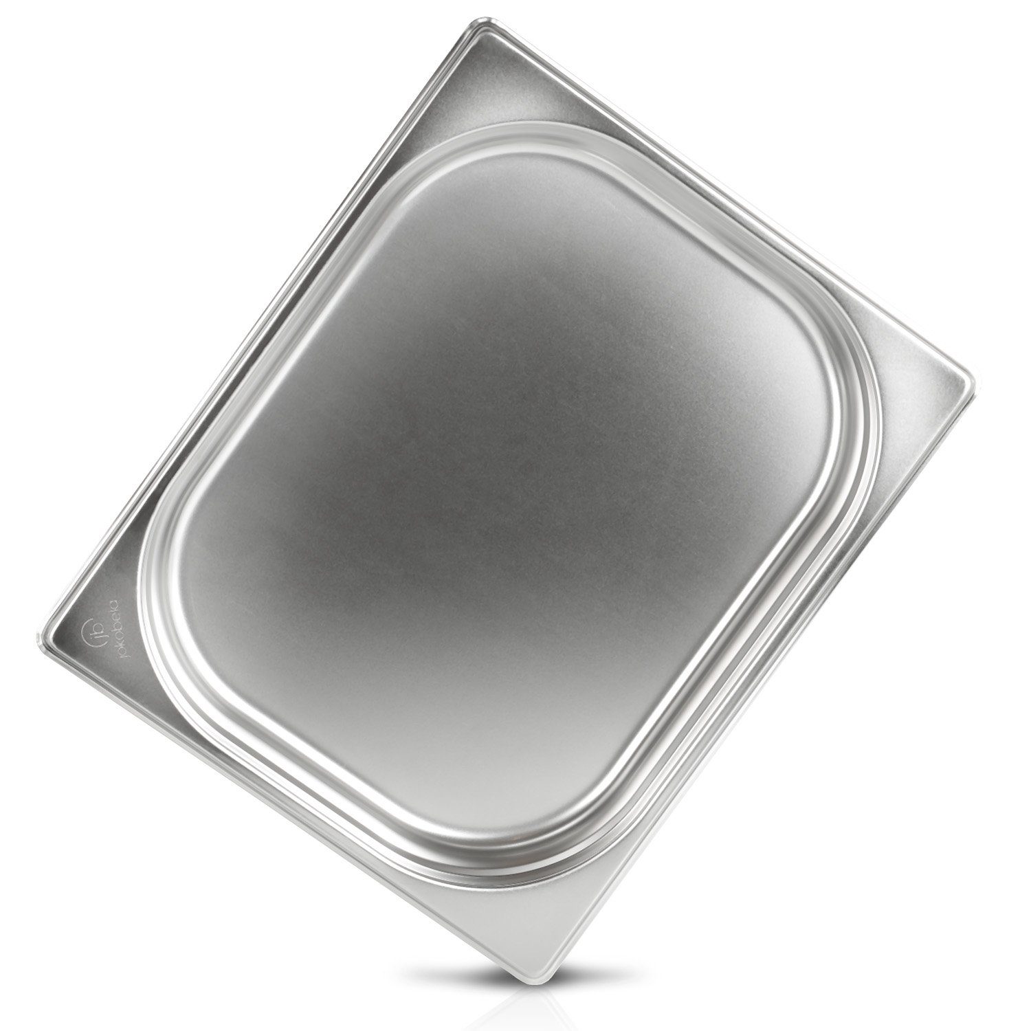 jokobela Thermobehälter GN Gastro Norm Behälter, Edelstahl (ungelocht), (GN 1/2, 40mm, 1-tlg), :: ungelocht :: geeignet für Gaggenau, Miele, Siemens Dampfgarer (Edel