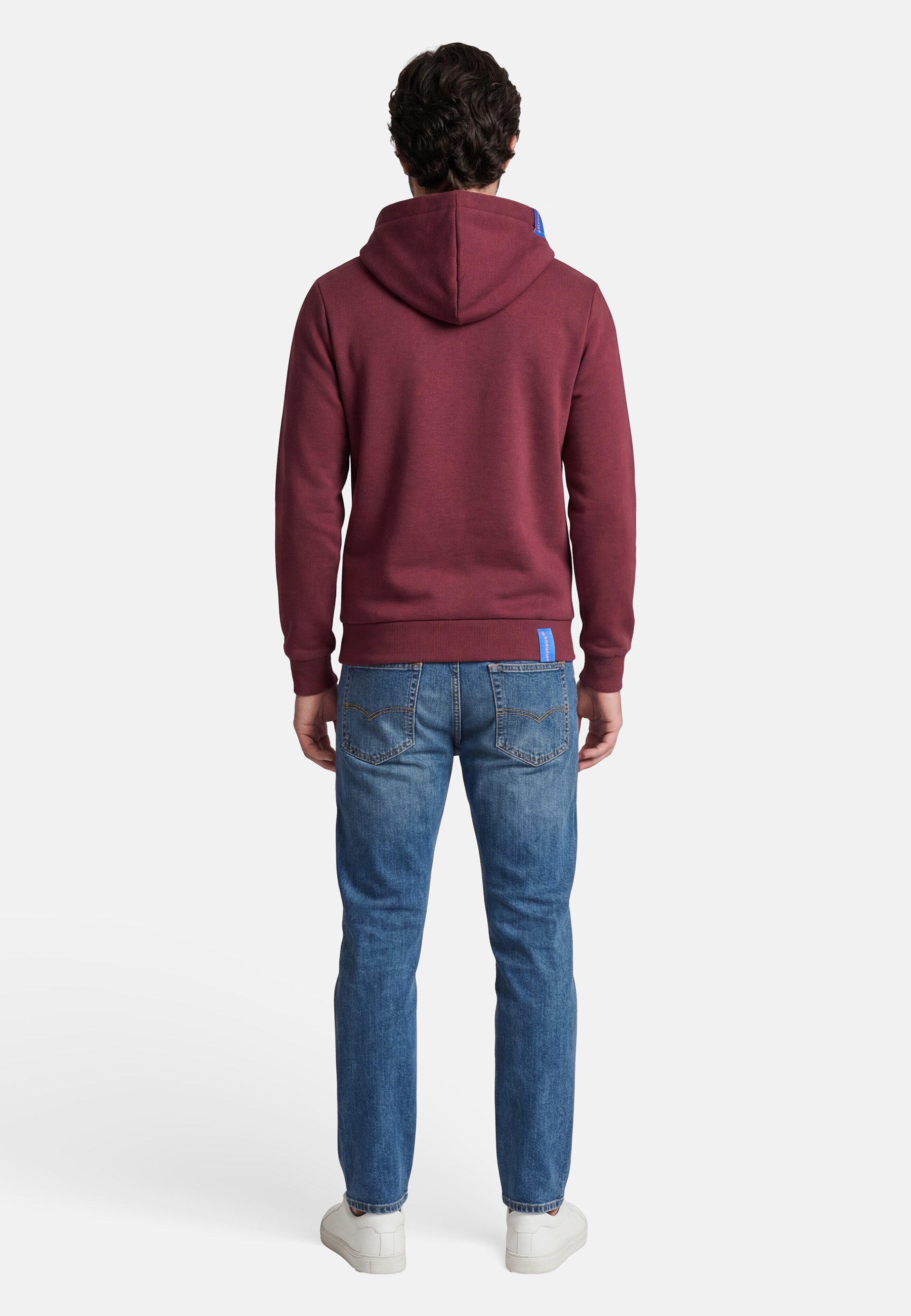 salzhaut Hoodie HEFF Herren Regular Fit salzhaut Kapuzenpullover – bequemer Fit und nordisch klares Design – Bild 5 von 5