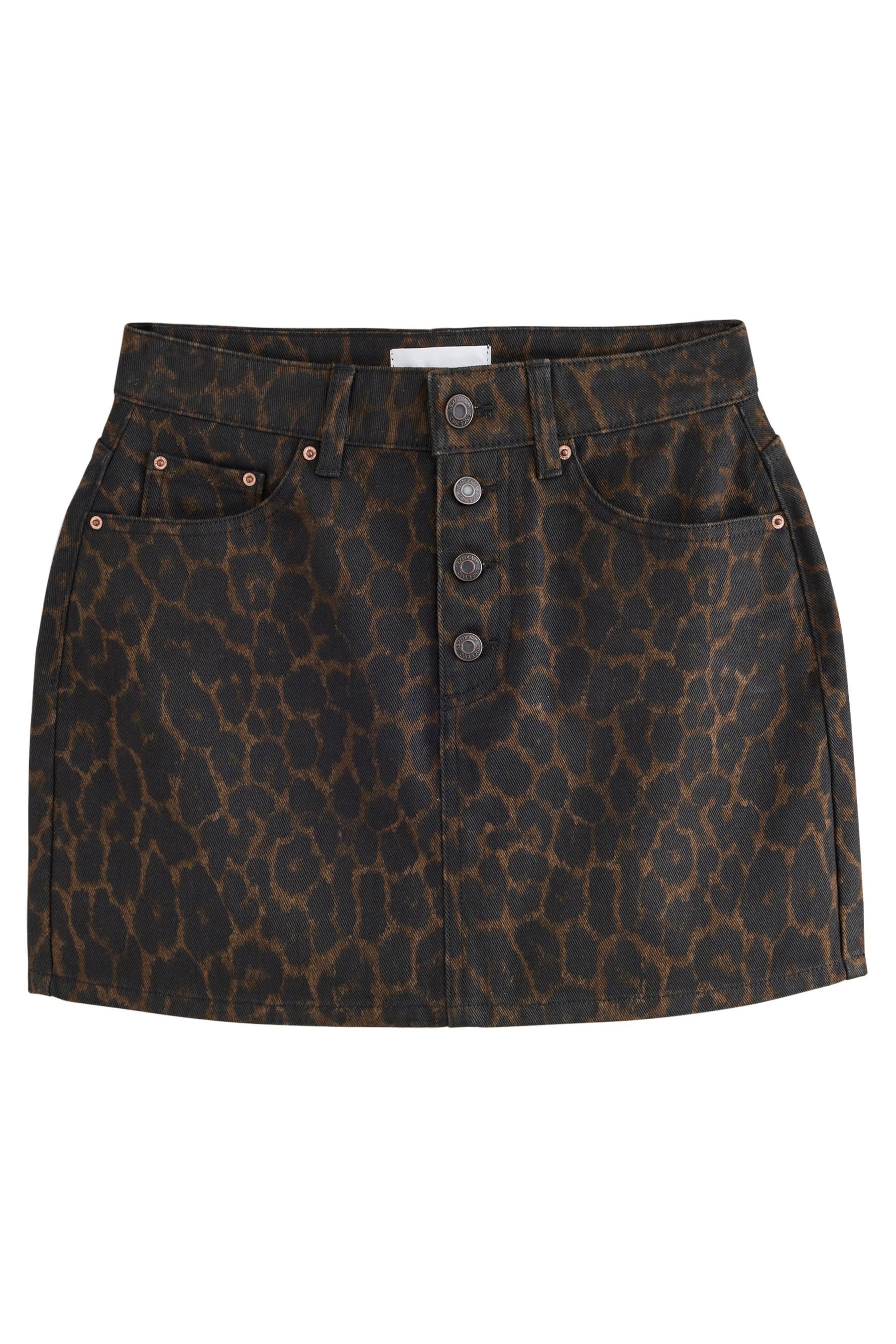 Next Minirock Jeans-Minirock in Sanduhrform (1-tlg)