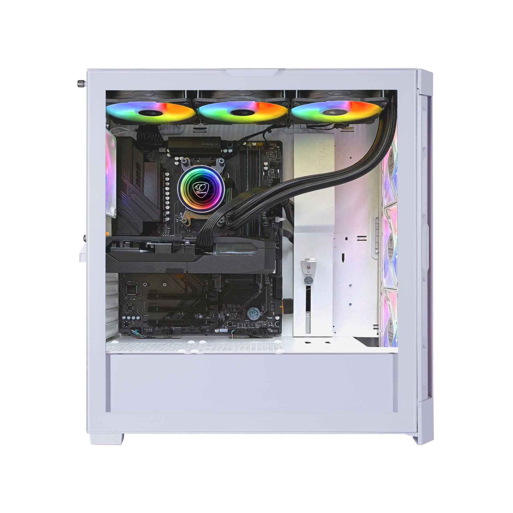 Cougar DUOFACE PRO WT 7954 AMD Ryzen 7 9700X 32GB DDR5 1TB SSD RX 9070 XT Gaming-PC (AMD Ryzen 7 9700X, RX 9070 XT, 32 GB RAM, 1000 GB SSD, Wasserkühlung, Windows 11, DDR5 RAM, Wasserkühlung)
