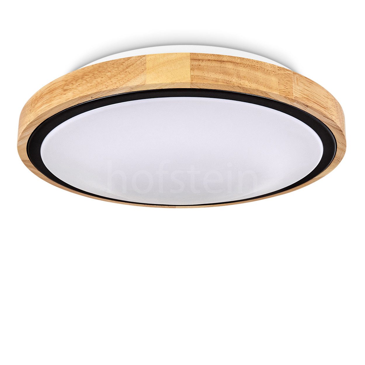 hofstein Deckenleuchte »Campertogno« Deckenlampe, Metall/Holz/Kunststoff, N günstig online kaufen