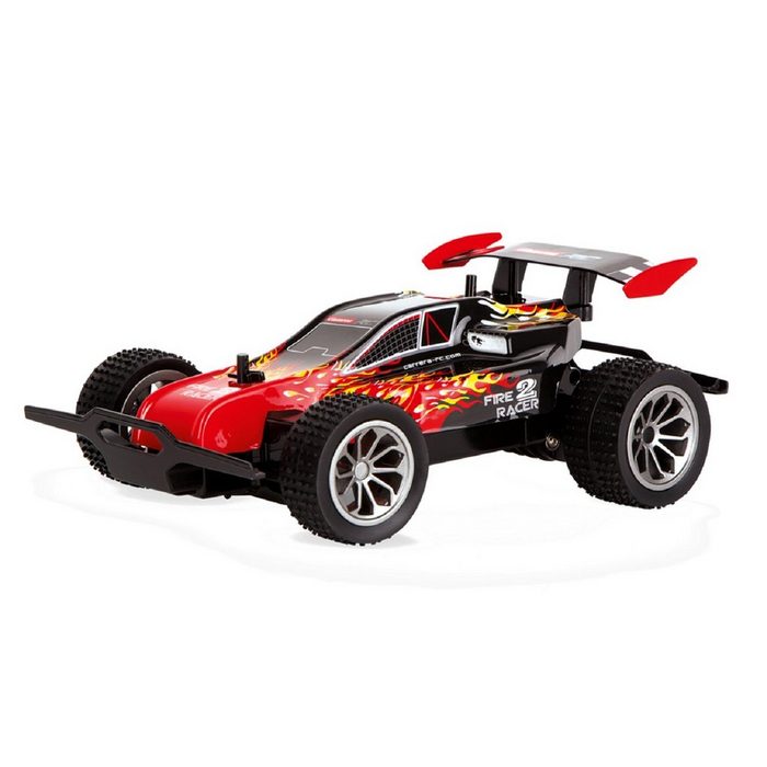 Carrera® Spielzeug-Auto RC 2 4GHz Fire Racer Rennauto Rennwagen mit 2 Akku