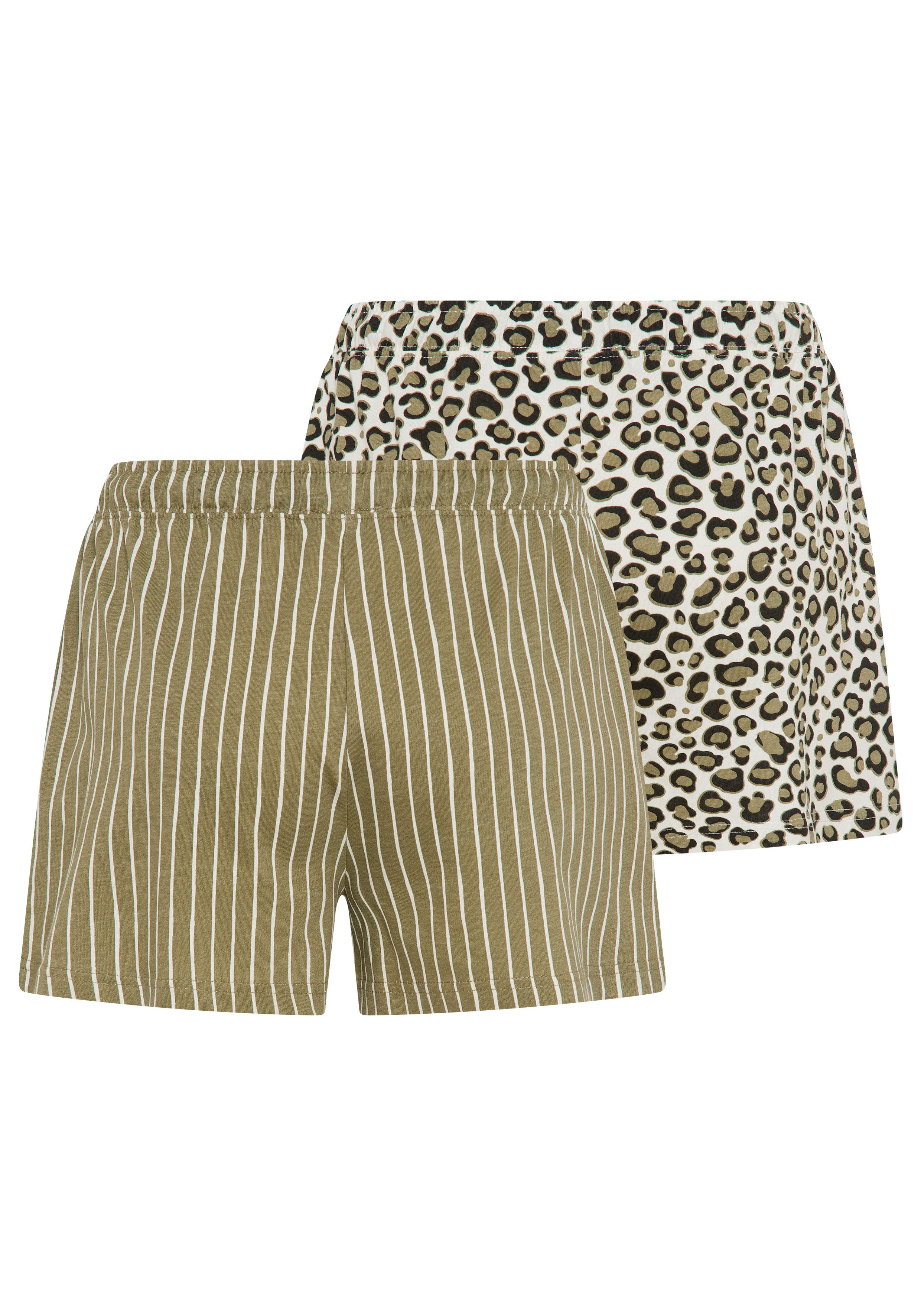 Vivance Dreams by Lascana Schlafshorts (2-tlg) mit Eingrifftaschen
