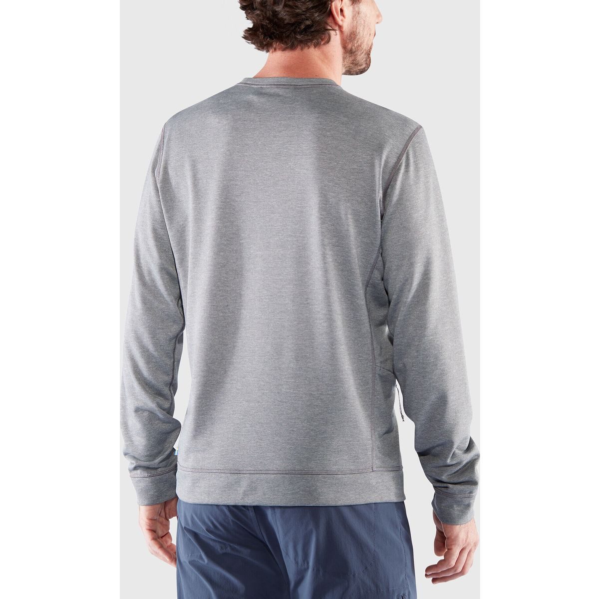 Fjällräven Sweatshirt High Coast Lite Sweater M Leichter Herrenpullover aus recyceltem Material, ideal für Reisen und